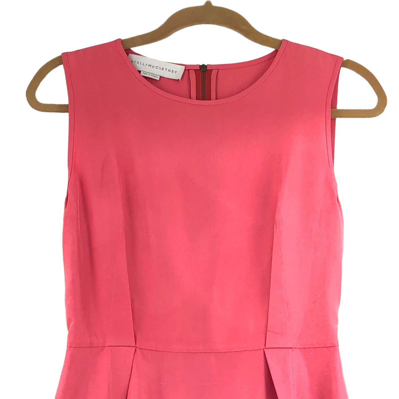 Stella McCartney Stella McCartney Size 0 Dress Pink Sheath Business TINY FLAW Size XS / US 0-2 / IT 36-38 - 2 Thumbnail