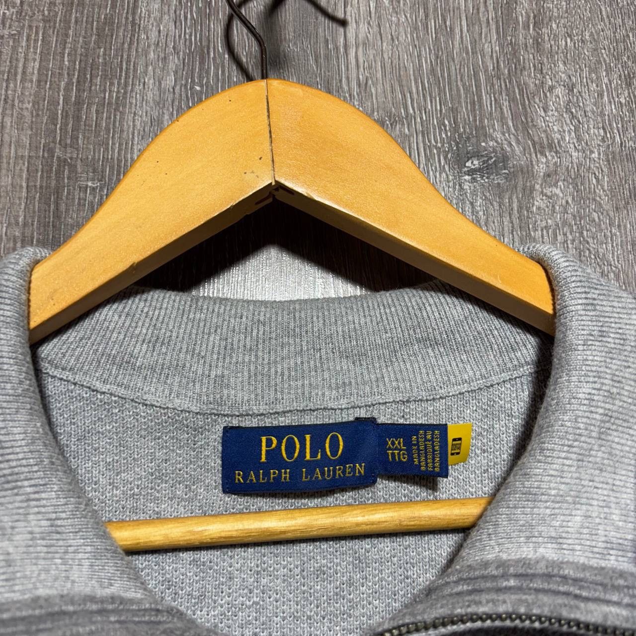 Polo Ralph Lauren Polo Ralph Lauren 1/4 zip Grey Sweatshirt Mens size XXL Size US XXL / EU 58 / 5 - 4 Thumbnail