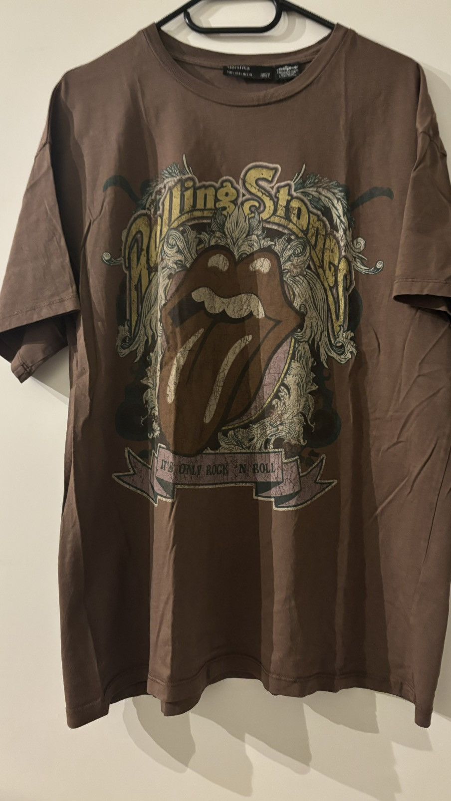 Bershka Braun T-Shirt Size S / US 4 / IT 40 - 1 Thumbnail