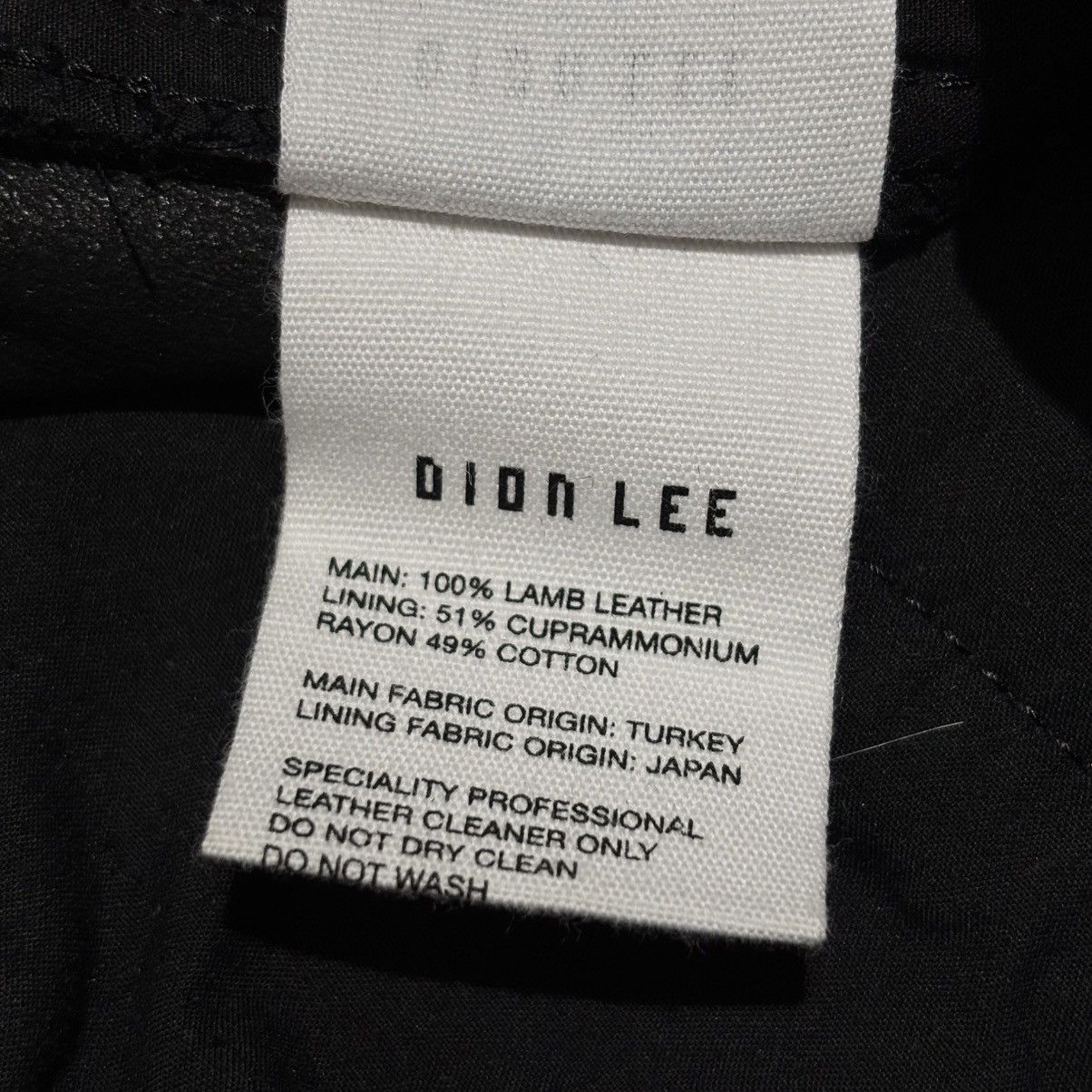 Dion Lee Dion Lee Black Lamb Leather Pants Size 27" / US 4 / IT 40 - 9 Thumbnail