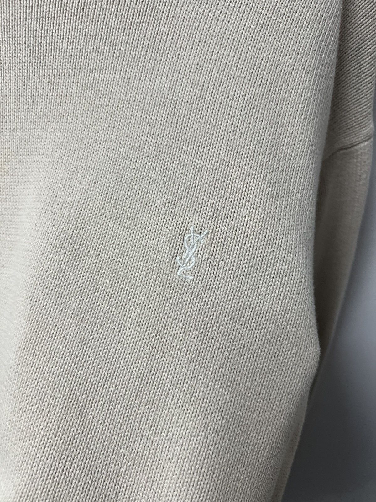 Yves Saint Laurent Vintage Yves Saint Laurent Sweatshirt Double Logo Size US M / EU 48-50 / 2 - 4 Thumbnail