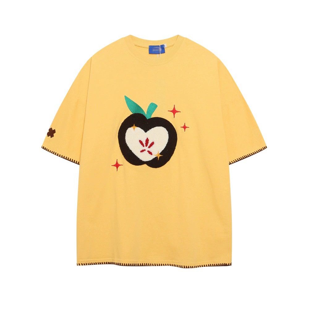 Japanese Brand × Vintage American style round neck apple embroidered T-shirt Size US M / EU 48-50 / 2 - 1 Thumbnail