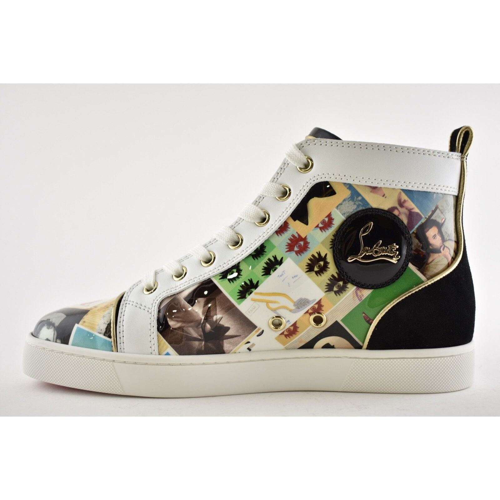 Christian Louboutin Christian Louboutin Mens Louis Orlato Flat Patent Collage Size US 7 / EU 40 - 7 Thumbnail