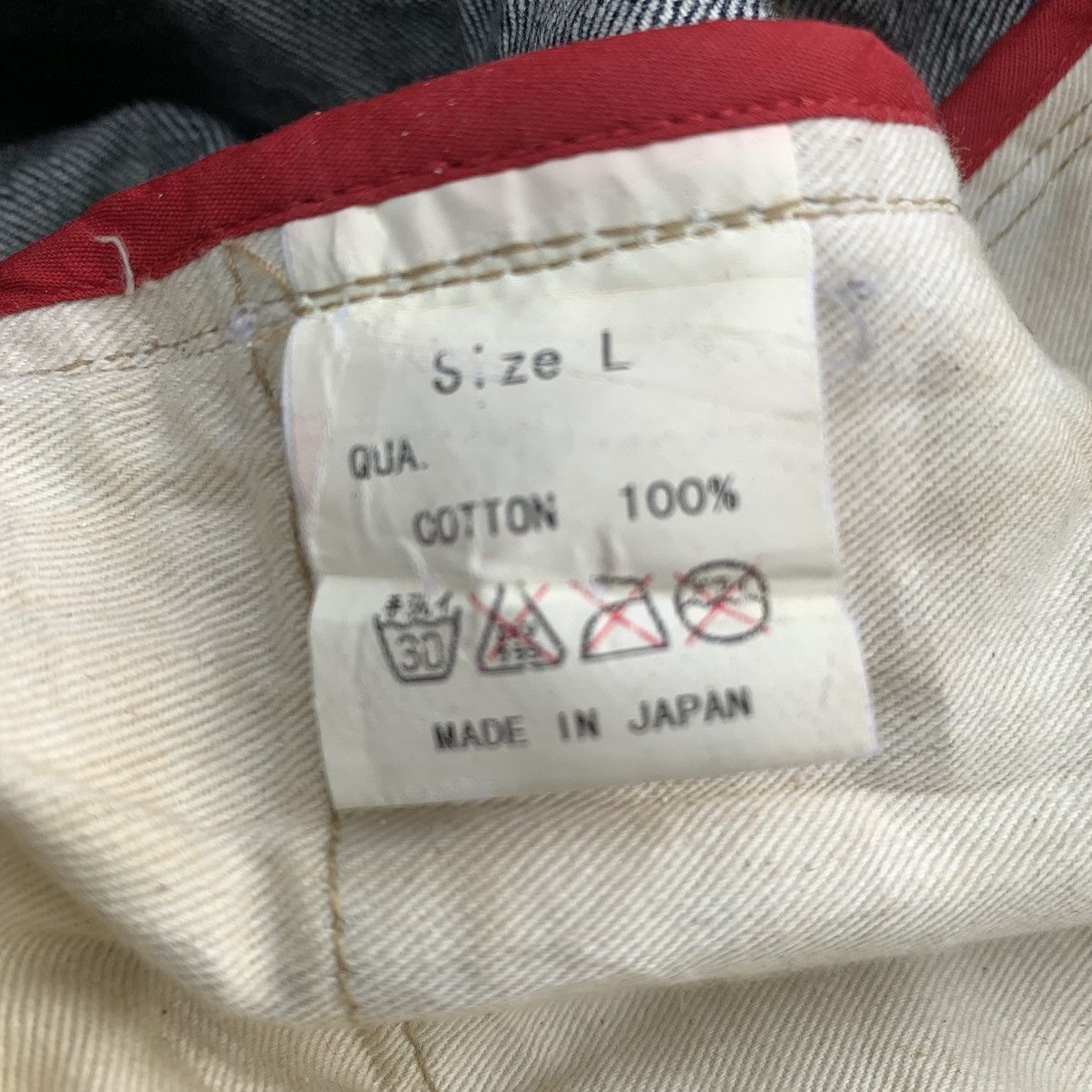 Japanese Brand REHACER Distressed Designed Jeans Size US 32 / EU 48 - 11 Thumbnail