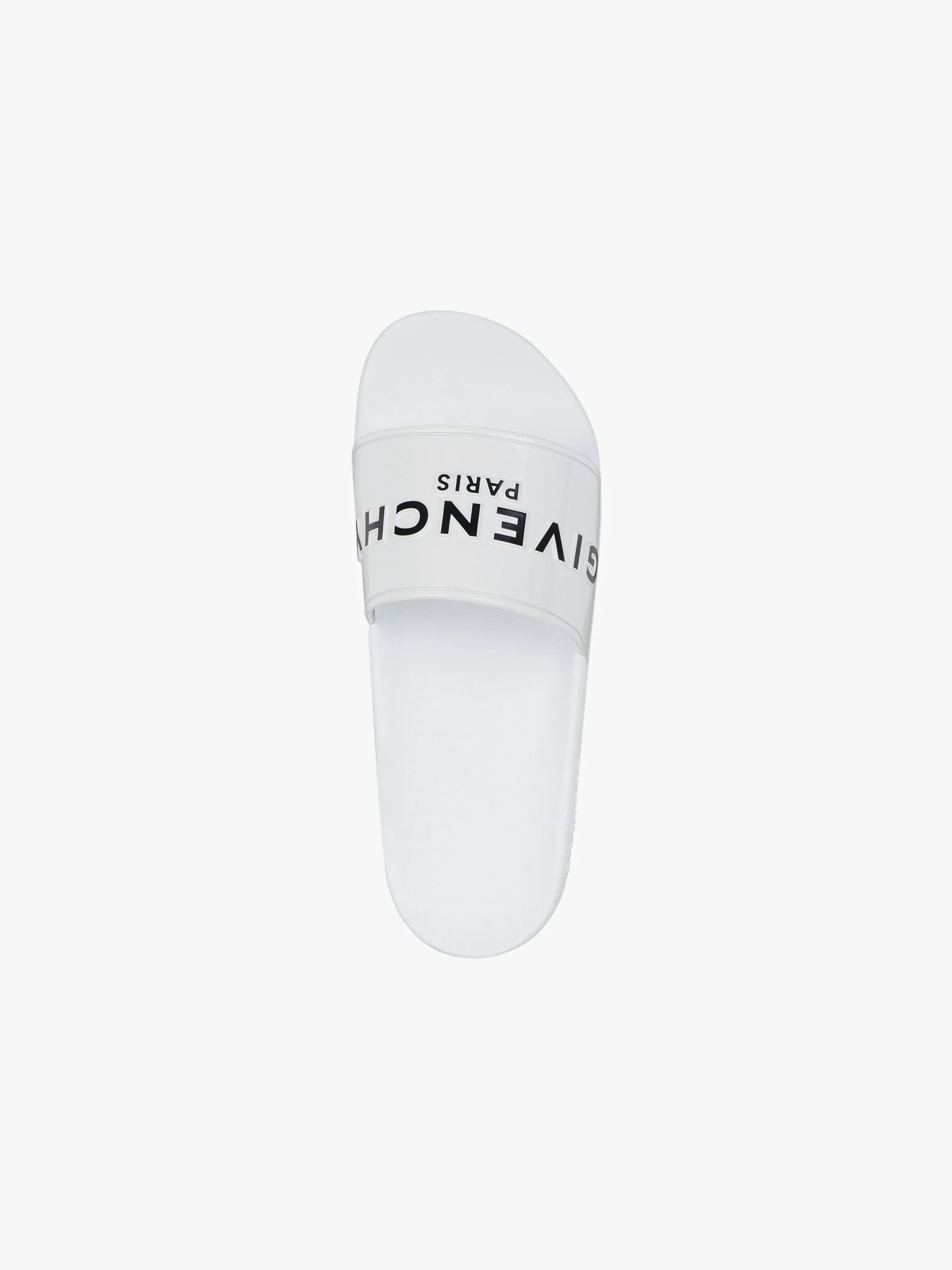 Givenchy o1w1db10925 Slide Flat Sandals in White Size US 12 / EU 45 - 4 Thumbnail