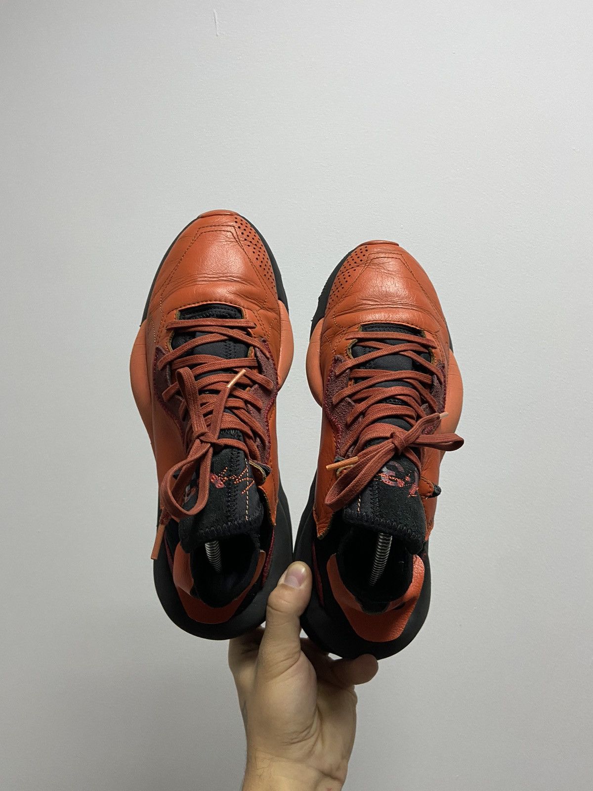 Yohji Yamamoto Yohji Yamamoto 🖤🧡 kaiwa Y 3 Vintage Sneakers Logo Size US 11 / EU 44 - 9 Thumbnail