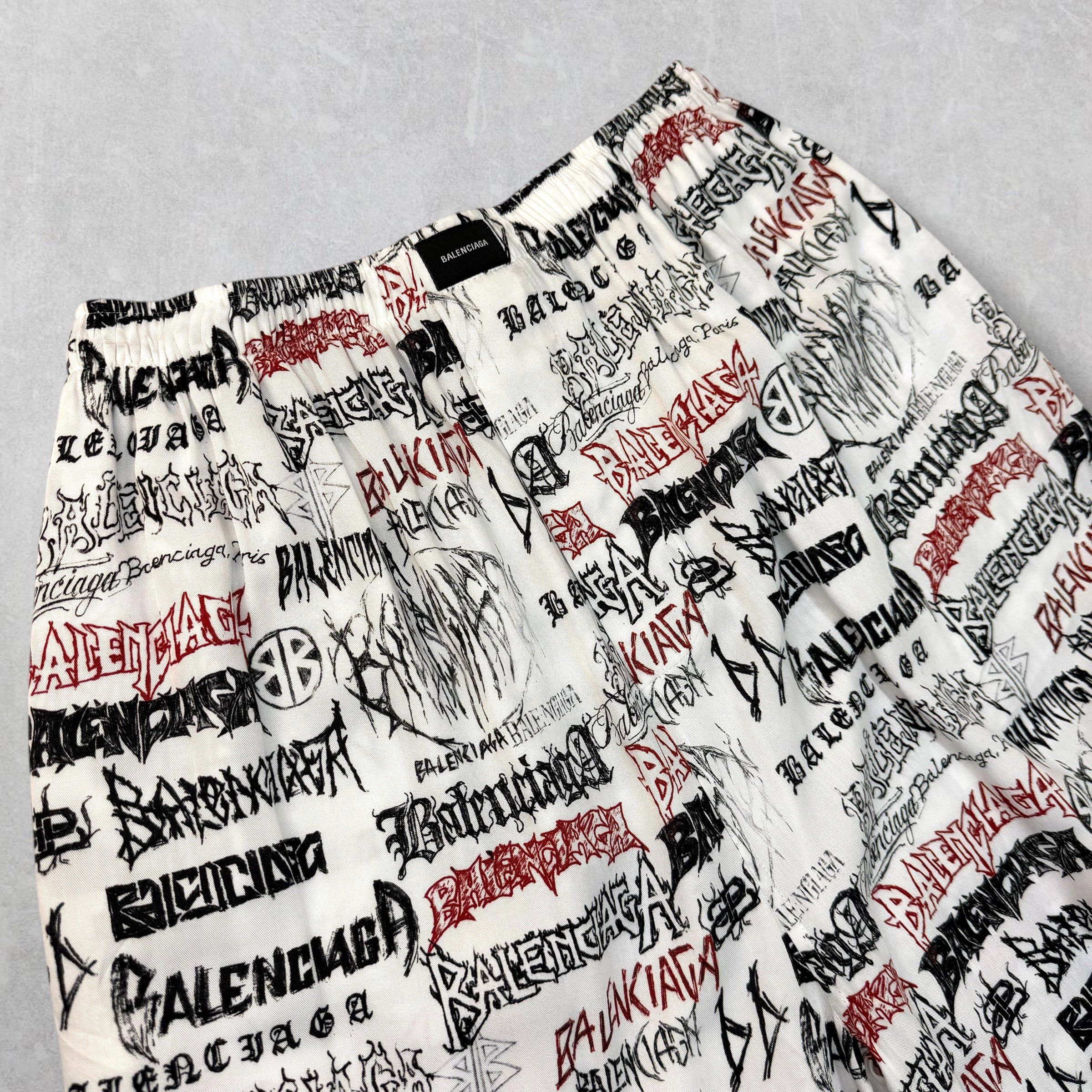 Balenciaga Balenciaga DIY Metal Allover Pyjama Pants M Size US M / EU 48-50 / 2 - 4 Thumbnail