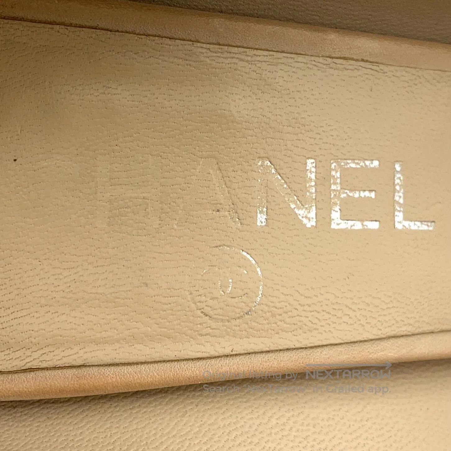 Chanel Chanel Chain Leather Logo Stiletto Heels. Size US 7 / IT 37 - 7 Thumbnail