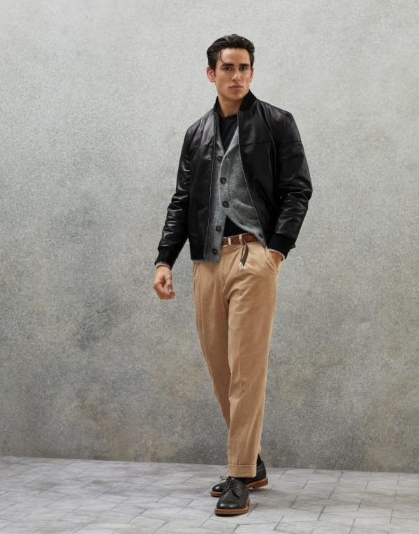 Brunello Cucinelli Jacket in Black Size US XL / EU 56 / 4 - 5 Thumbnail