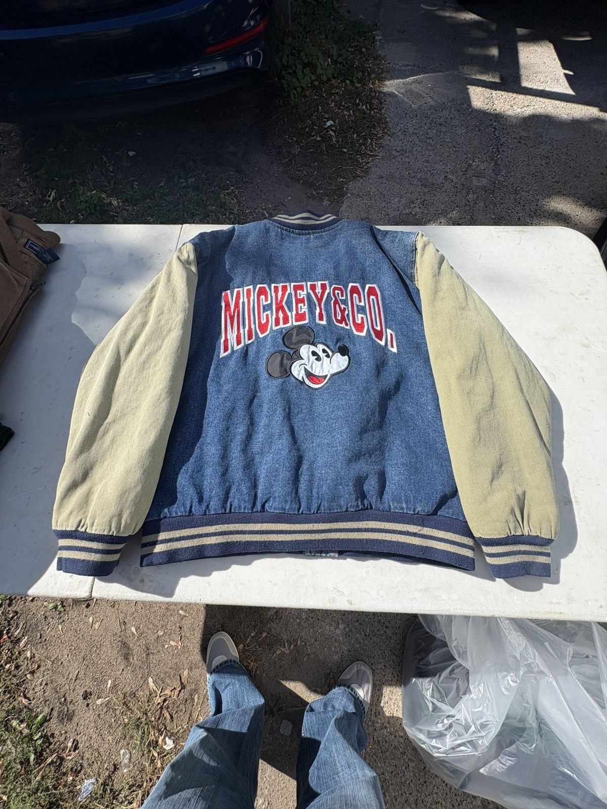 Disney Vintage Mickey Mouse Jacket Jean Size US M / EU 48-50 / 2 - 3 Thumbnail