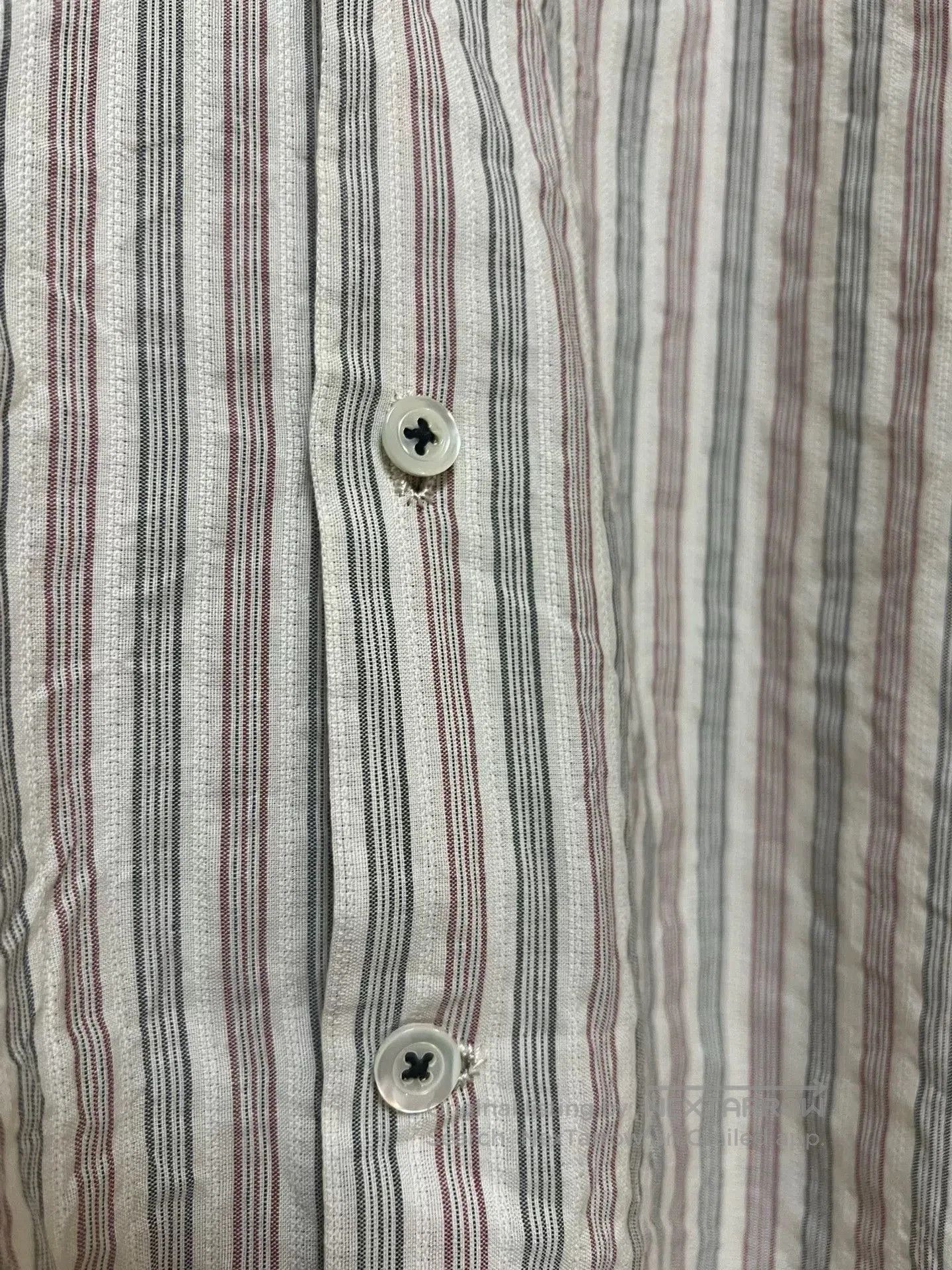 Geoffrey B. Small Geoffrey B.Small Red White Blue Striped Shirt. Size US L / EU 52-54 / 3 - 7 Thumbnail