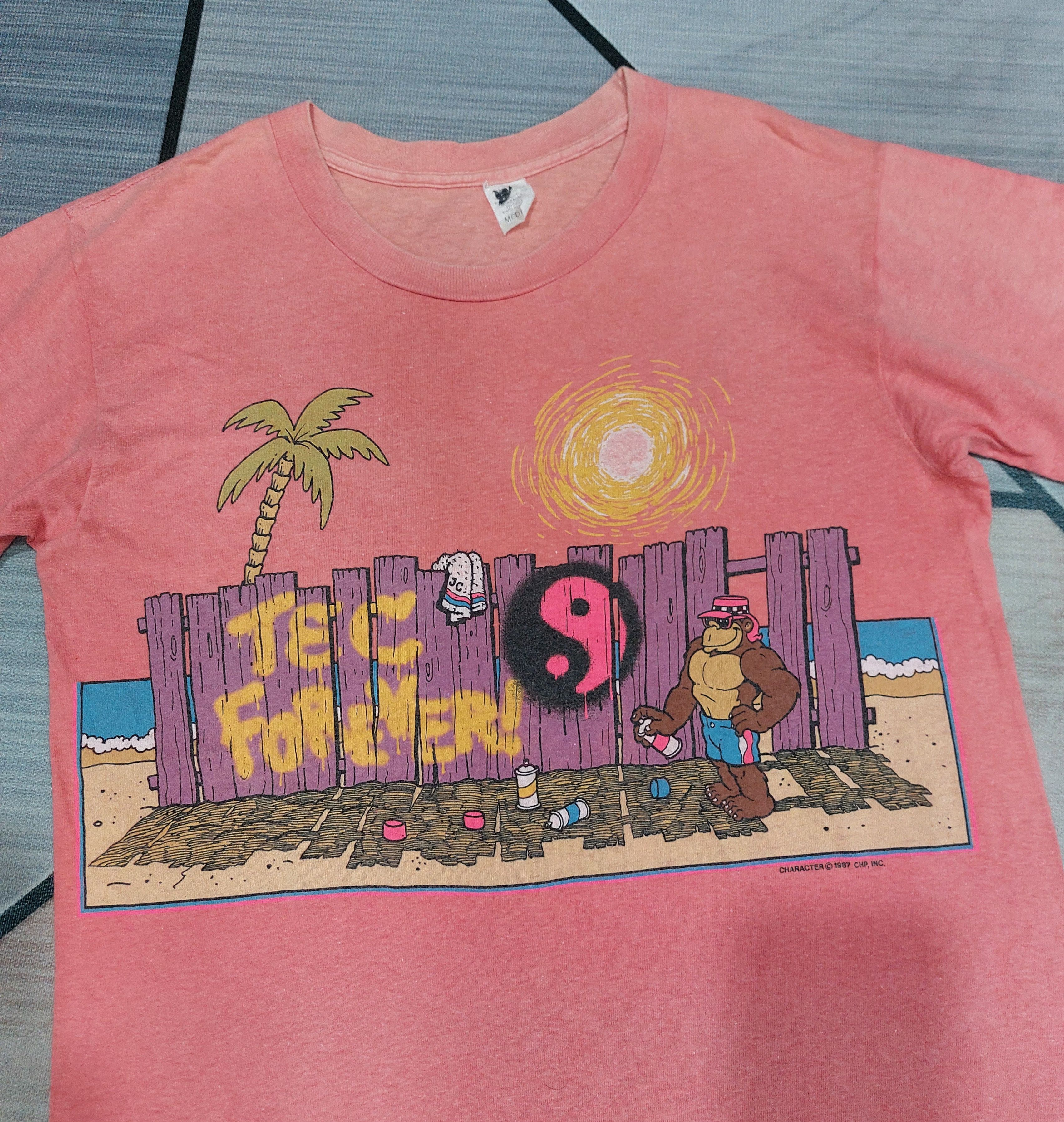 Vintage VINTAGE 80'S T&C FOREVER SURF DESIGN HAWAII SUN FADED Size US S / EU 44-46 / 1 - 6 Thumbnail