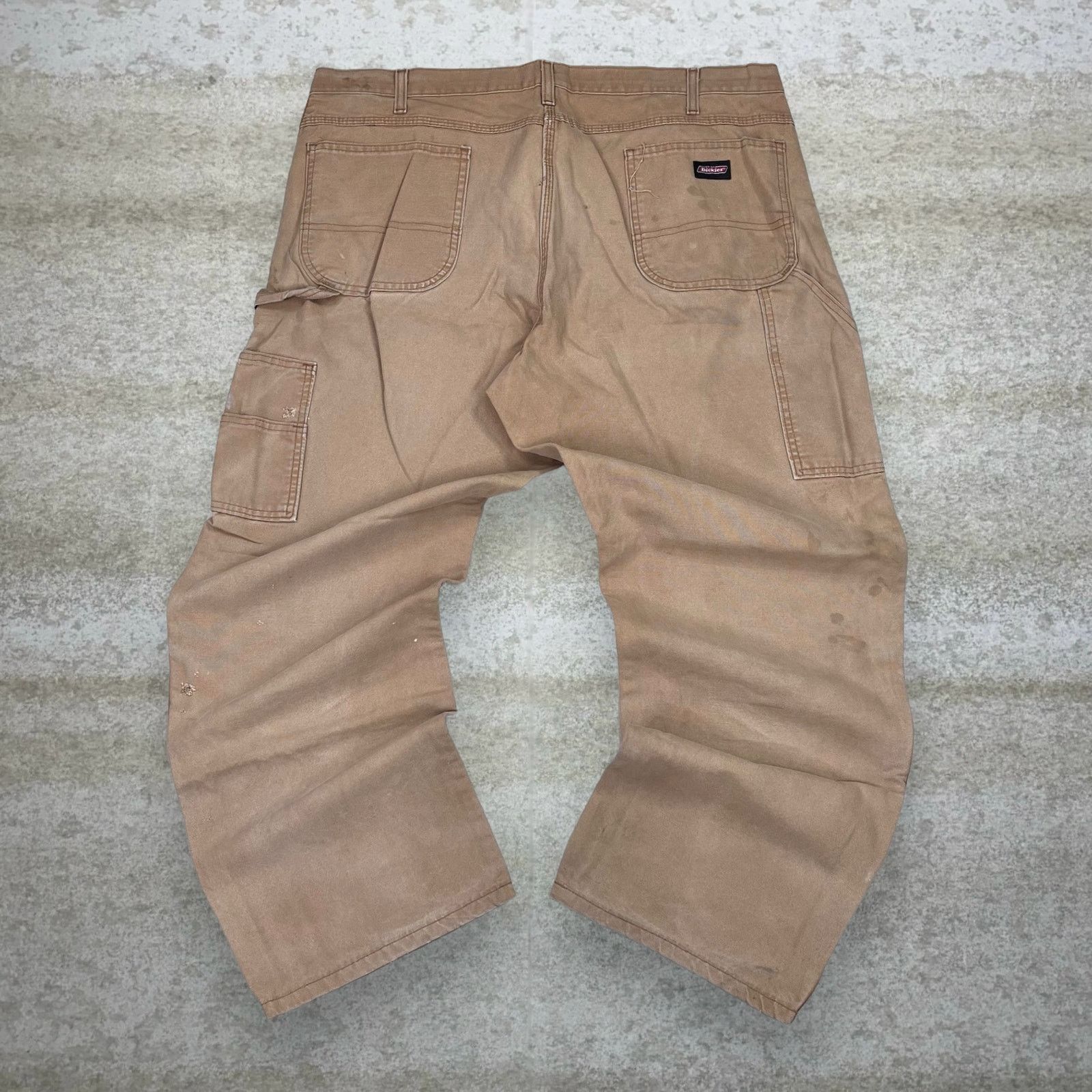 Dickies Vintage Y2K Dickies Carpenter Pants 42x32 Baggy Tan Cotton Size US 42 / EU 58 - 1 Thumbnail