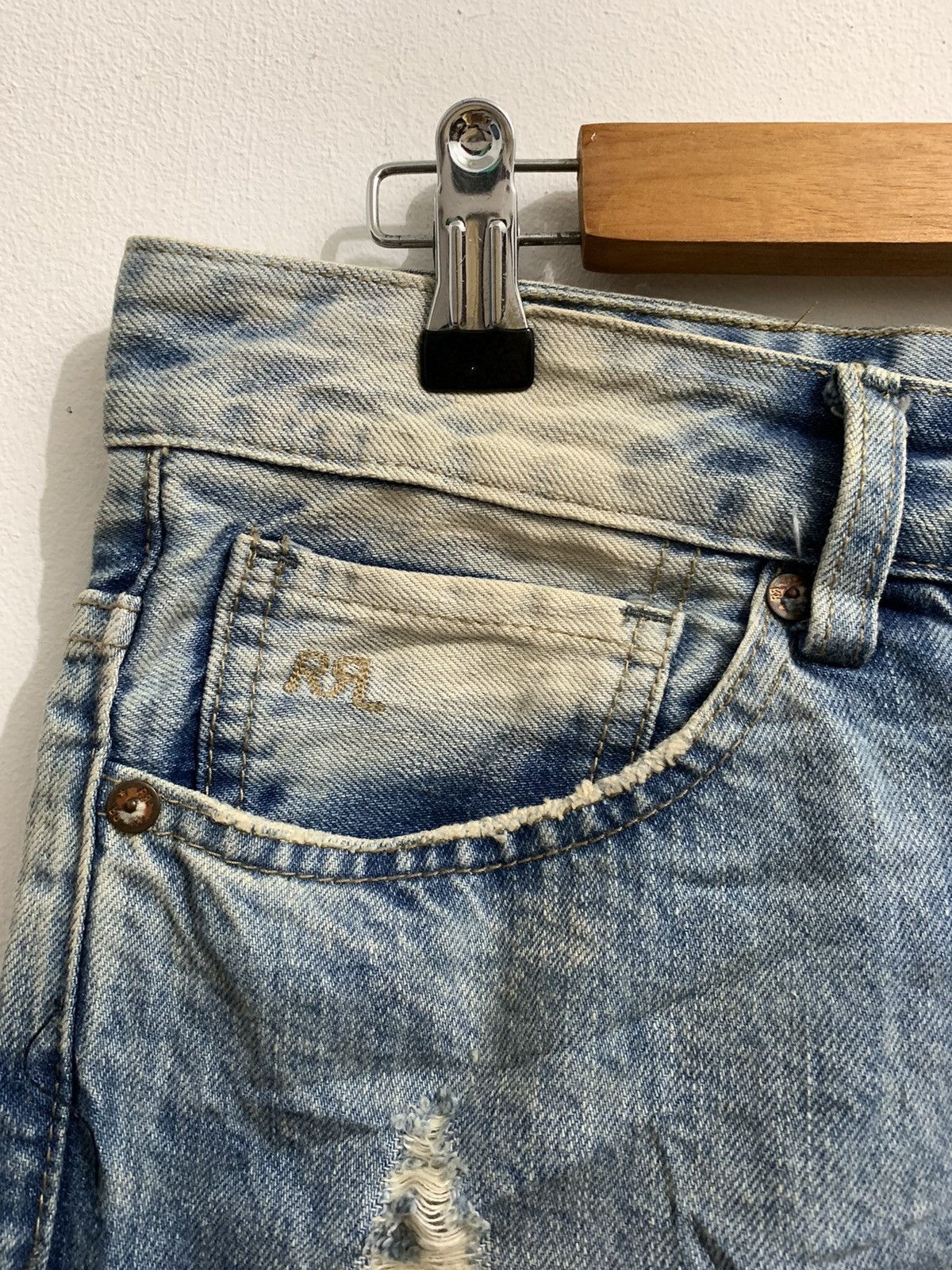 RRL Ralph Lauren RRL Ralph Lauren Distressed Jeans Size US 34 / EU 50 - 4 Thumbnail