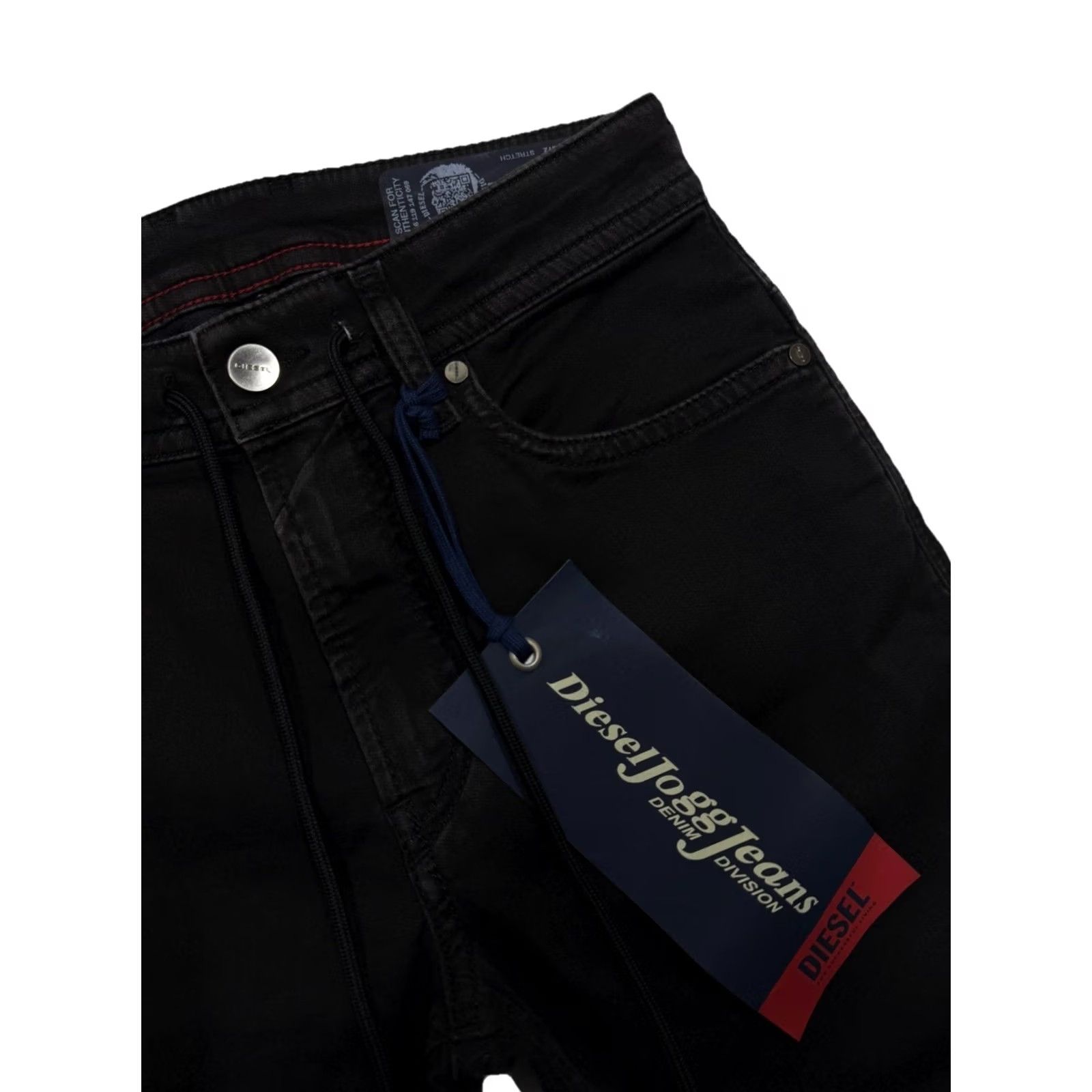 Diesel Diesel Men's Thommer Jogg Jeans Blue Denim Size 26 Slim Fit Jeans Size US 26 / EU 42 - 5 Thumbnail