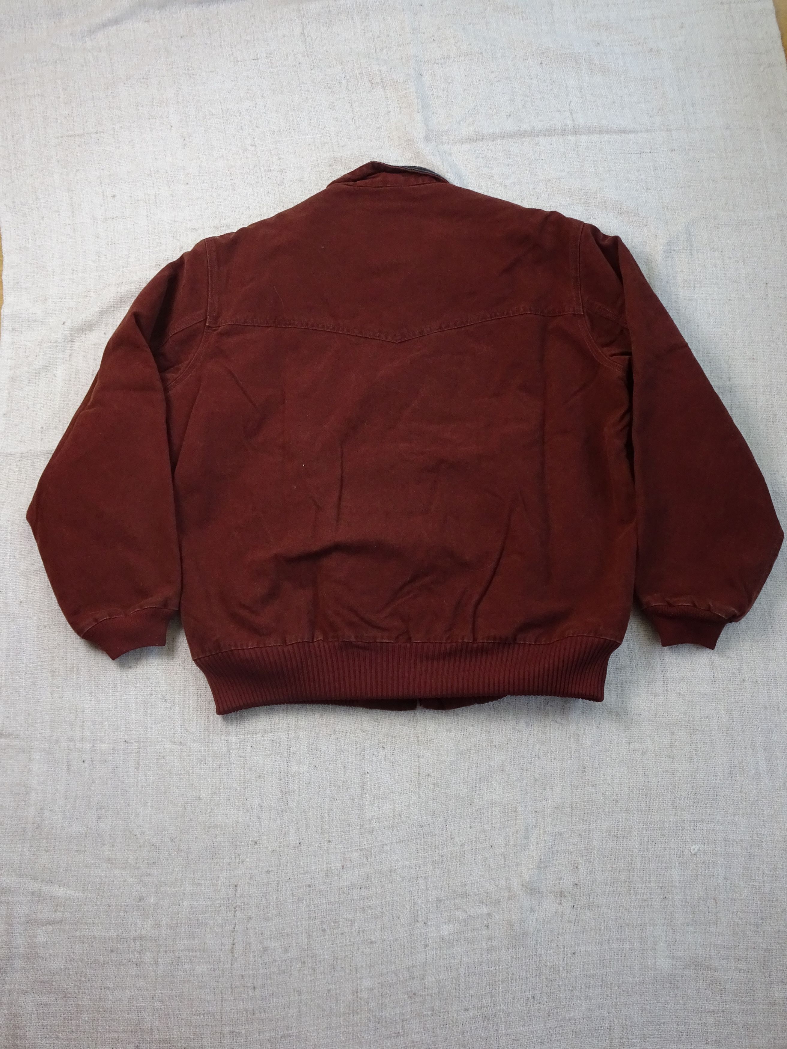 Carhartt Vtg Carhartt Detroit Jacket Red Duck Cord Collar Workwear Size US XL / EU 56 / 4 - 6 Thumbnail