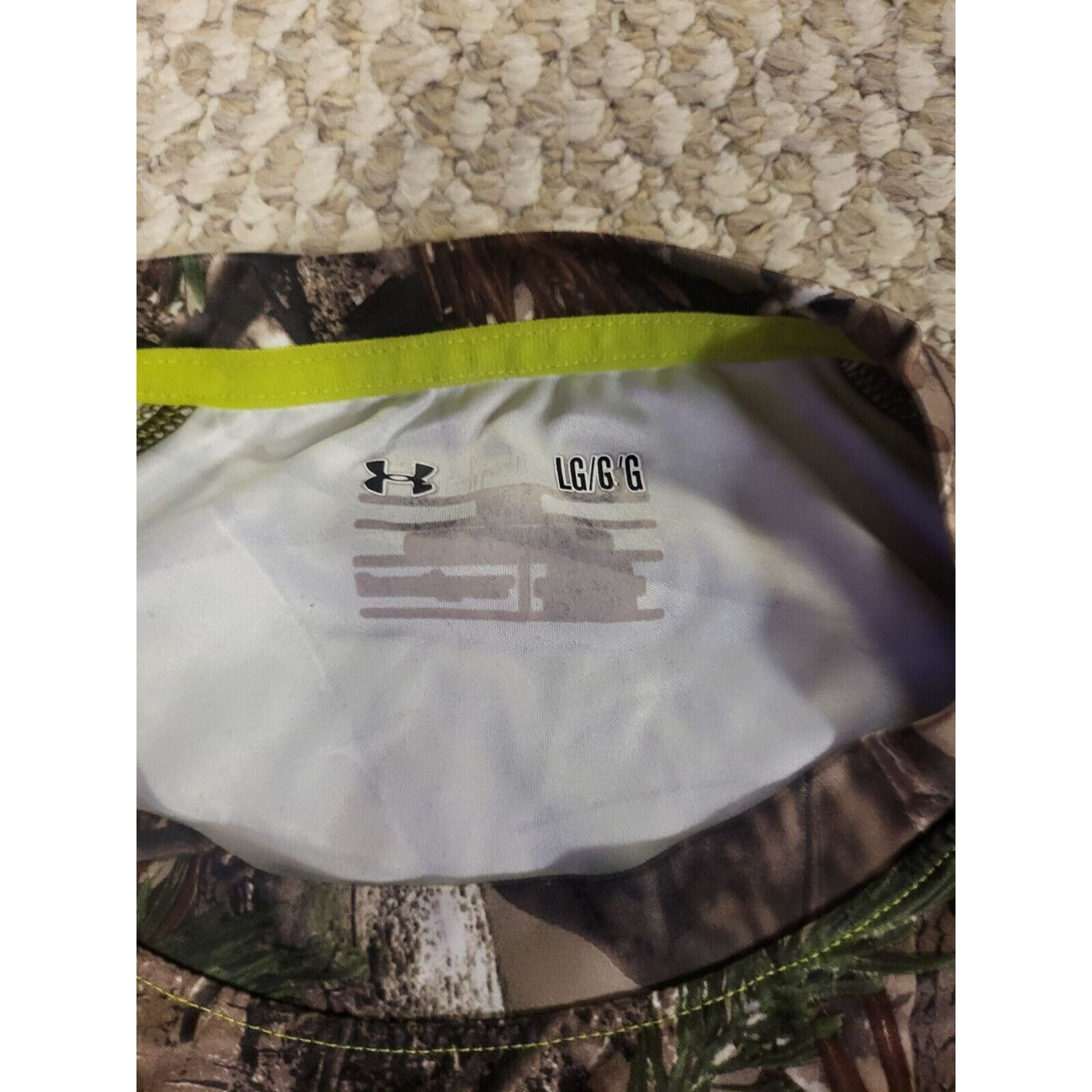 Under Armour Under Armour Men Large Camo Scent Control Short Sleeve Size US L / EU 52-54 / 3 - 5 Thumbnail