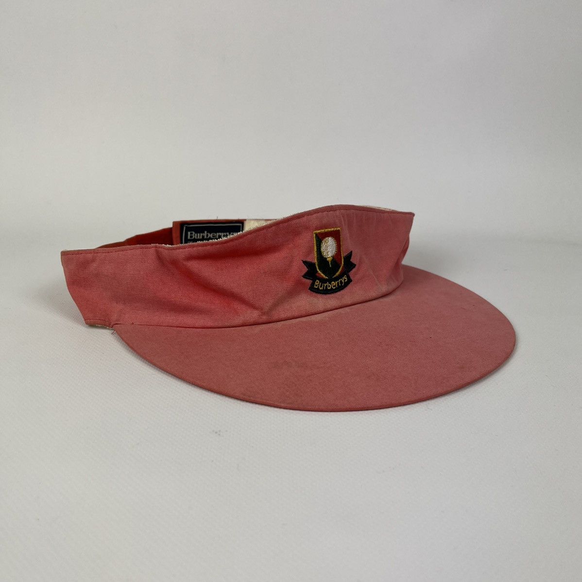 Burberry Vintage Burberrys of England Burberry Golf Visor Cap Red Top Size ONE SIZE - 1 Thumbnail
