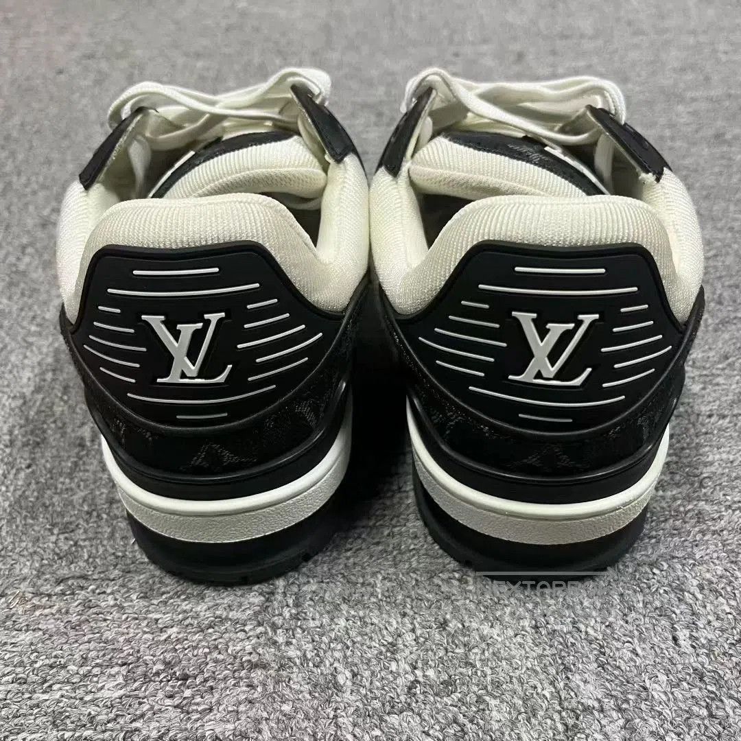Louis Vuitton louis vuitton panda print low-top sneakers. Size US 8.5 / EU 41-42 - 3 Thumbnail