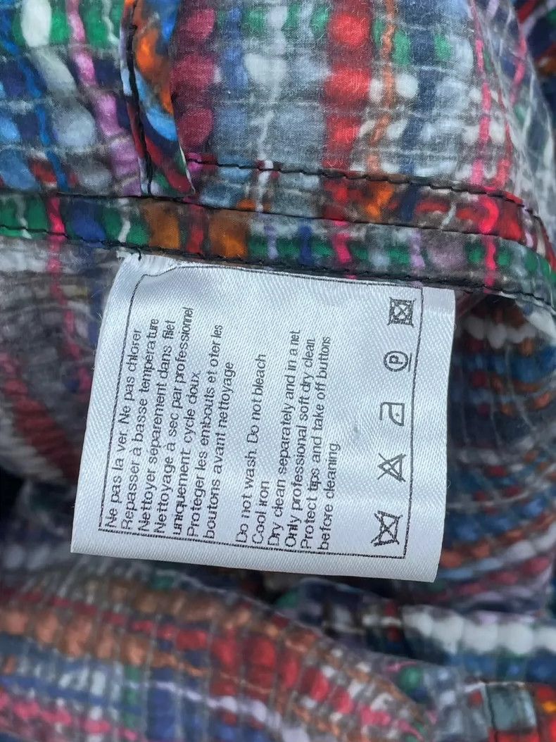 Chanel Chanel Colorful double-breasted eco-friendly windbreaker co Size XXS / US 00 / IT 34 - 7 Thumbnail