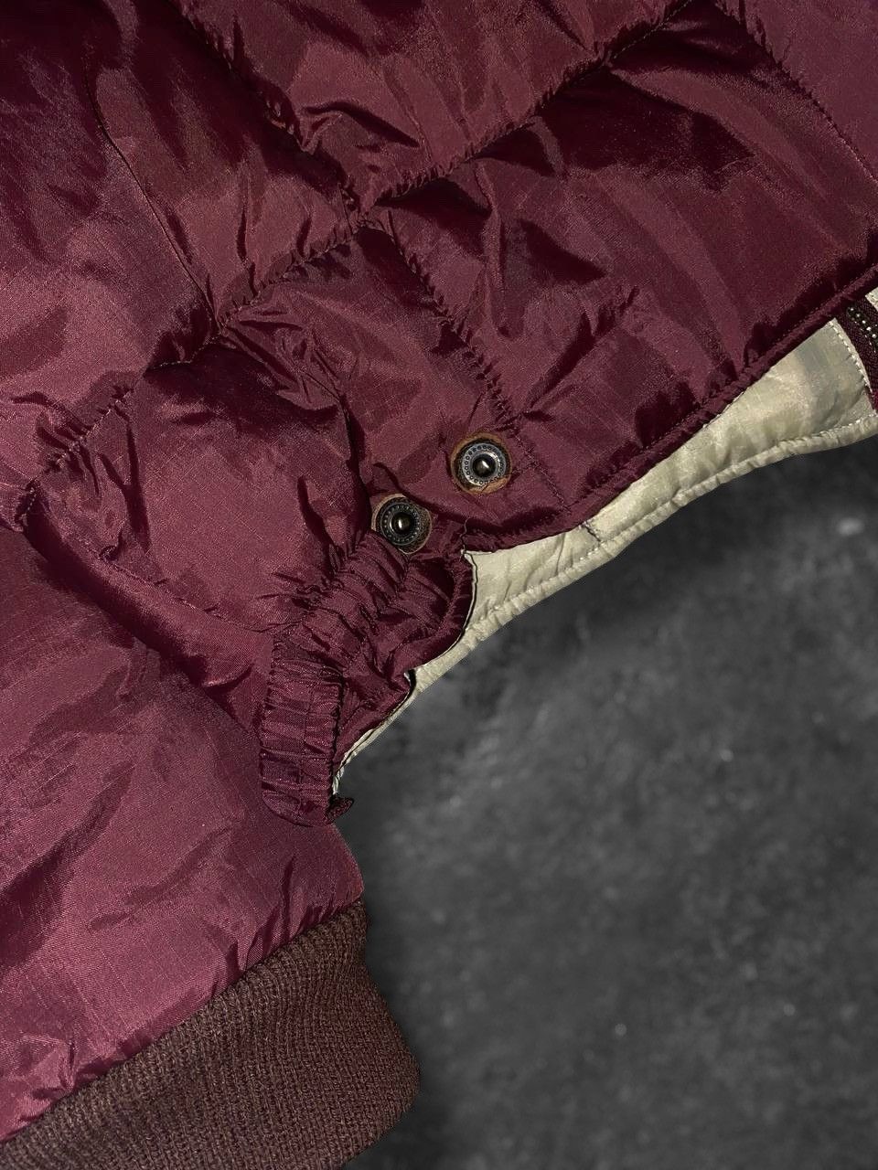 Japanese Brand × Vintage Vintage Cherry Quilted Nylon Street Bomber Jacket Outdoor Size US L / EU 52-54 / 3 - 8 Thumbnail