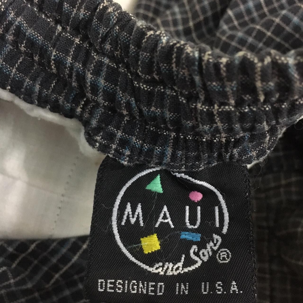 Maui and Sons Vtg Maui and Sons Plaid Short Pant Casual Size US 32 / EU 48 - 4 Thumbnail