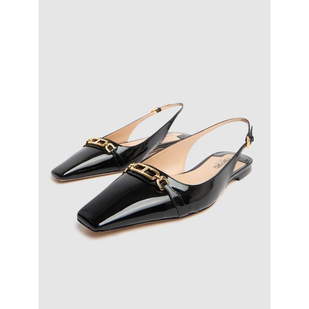 Tom Ford o1loc1c1125 W3556 Slingback Ballerina Flats in Black Size US 6 / IT 36 - 3 Thumbnail