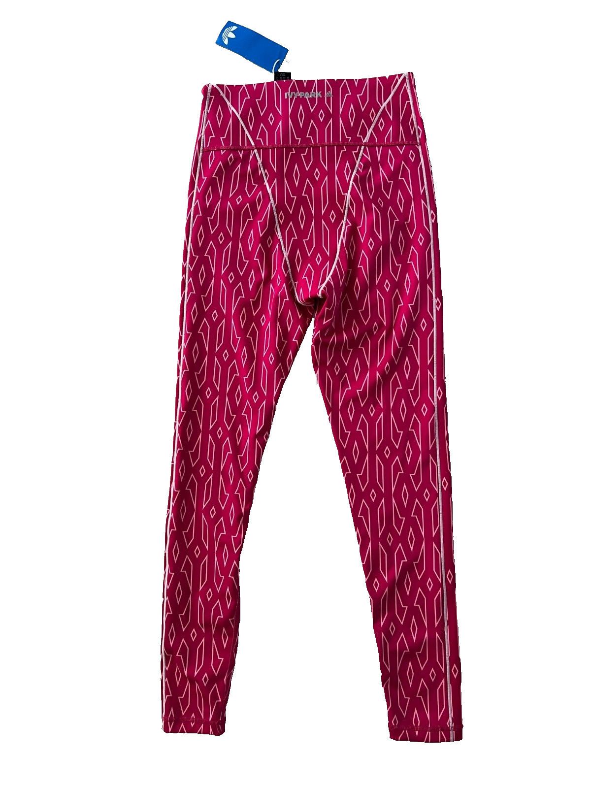 Adidas Adidas H21139 Ivy Park Monogram Tights Bold Pink ( S ) Size 27" / US 4 / IT 40 - 6 Thumbnail