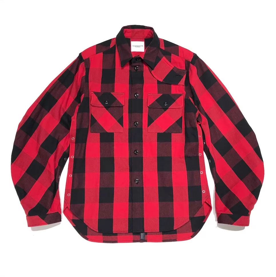 Takahiromiyashita The Soloist. The soloist Aw19 Plaid Oversize CPO Shirt 9/10 Size US S / EU 44-46 / 1 - 6 Thumbnail