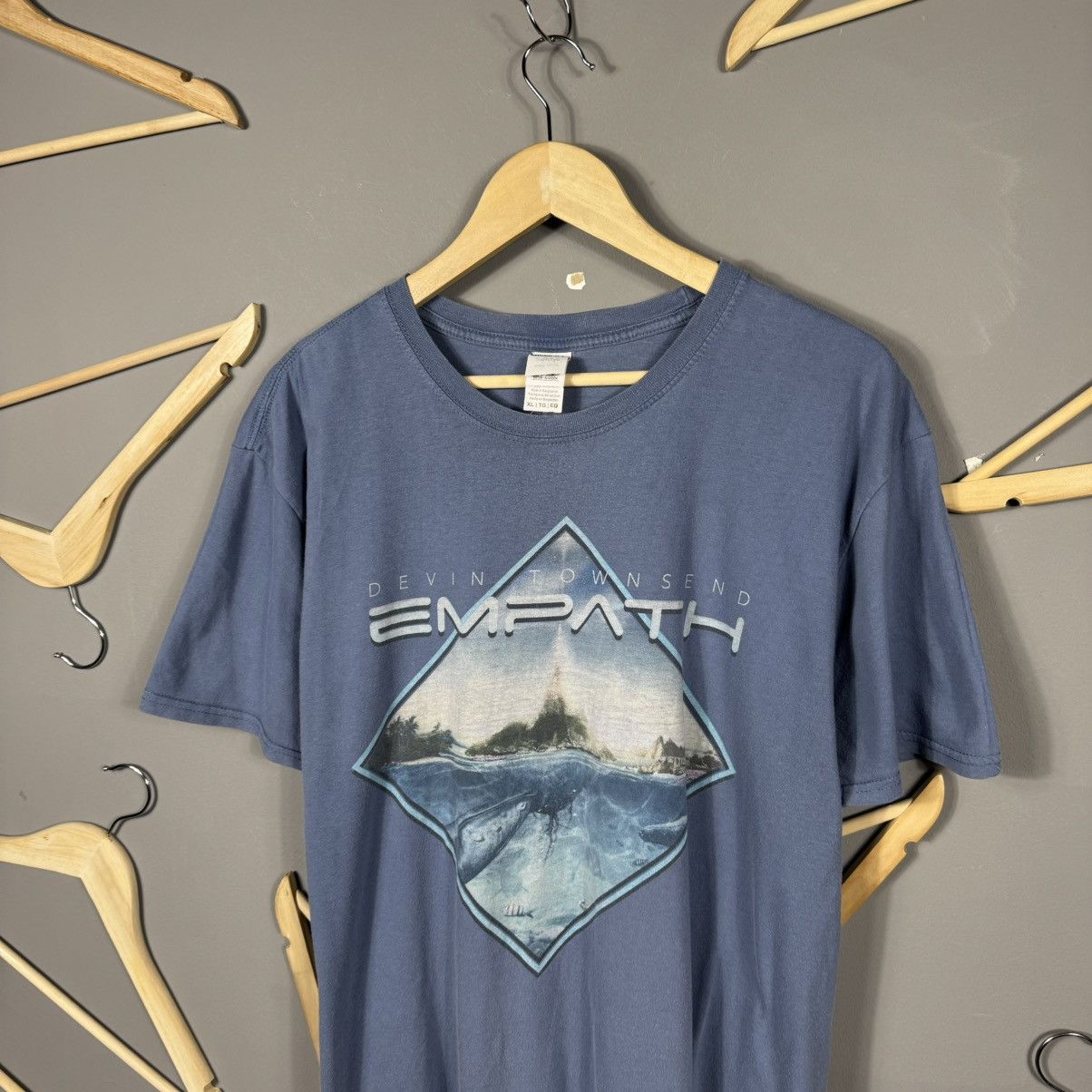 Band Tees Davin Townsend 2019 Empath Europe Tour Size US XL / EU 56 / 4 - 4 Thumbnail
