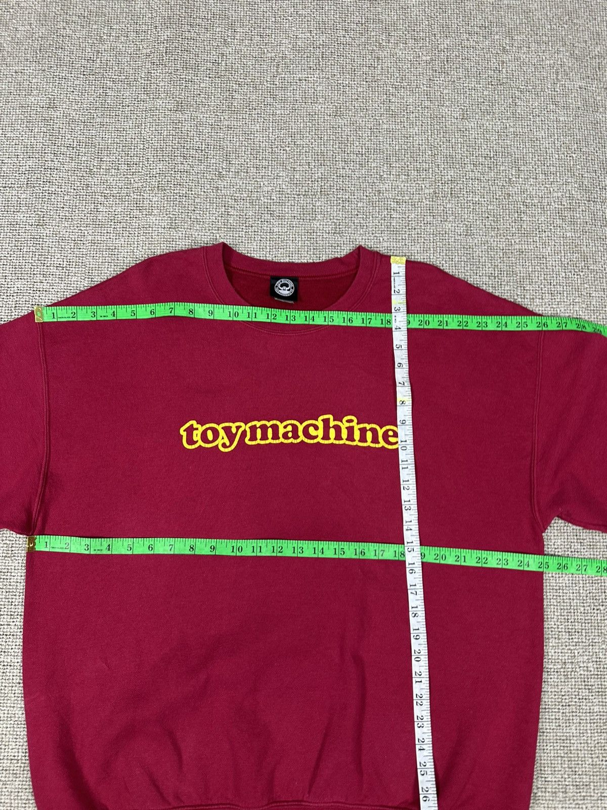 Toy Machine Vintage Skate Toy Machine Crewneck Sweatshirt Z359 Size US XL / EU 56 / 4 - 7 Thumbnail