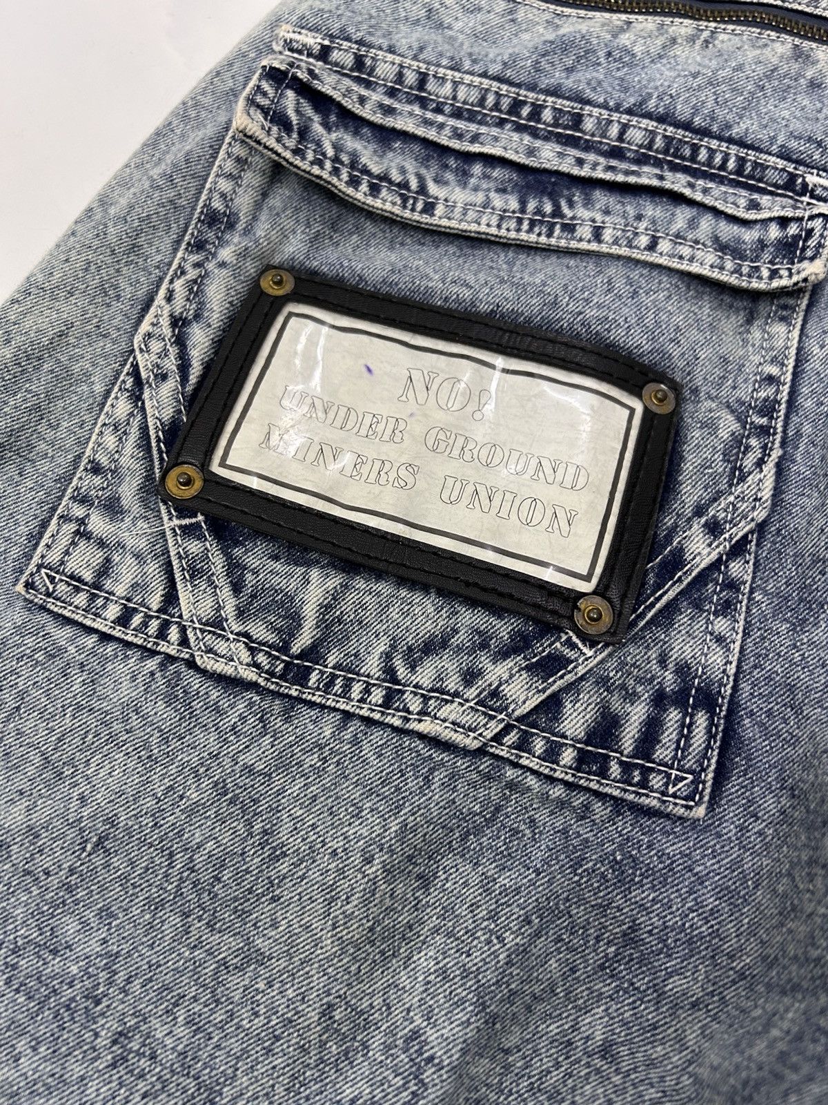 Vintage Vintage 90s NO! JEANS USA Denim Regular Fit Jeans Size US 29 - 8 Thumbnail