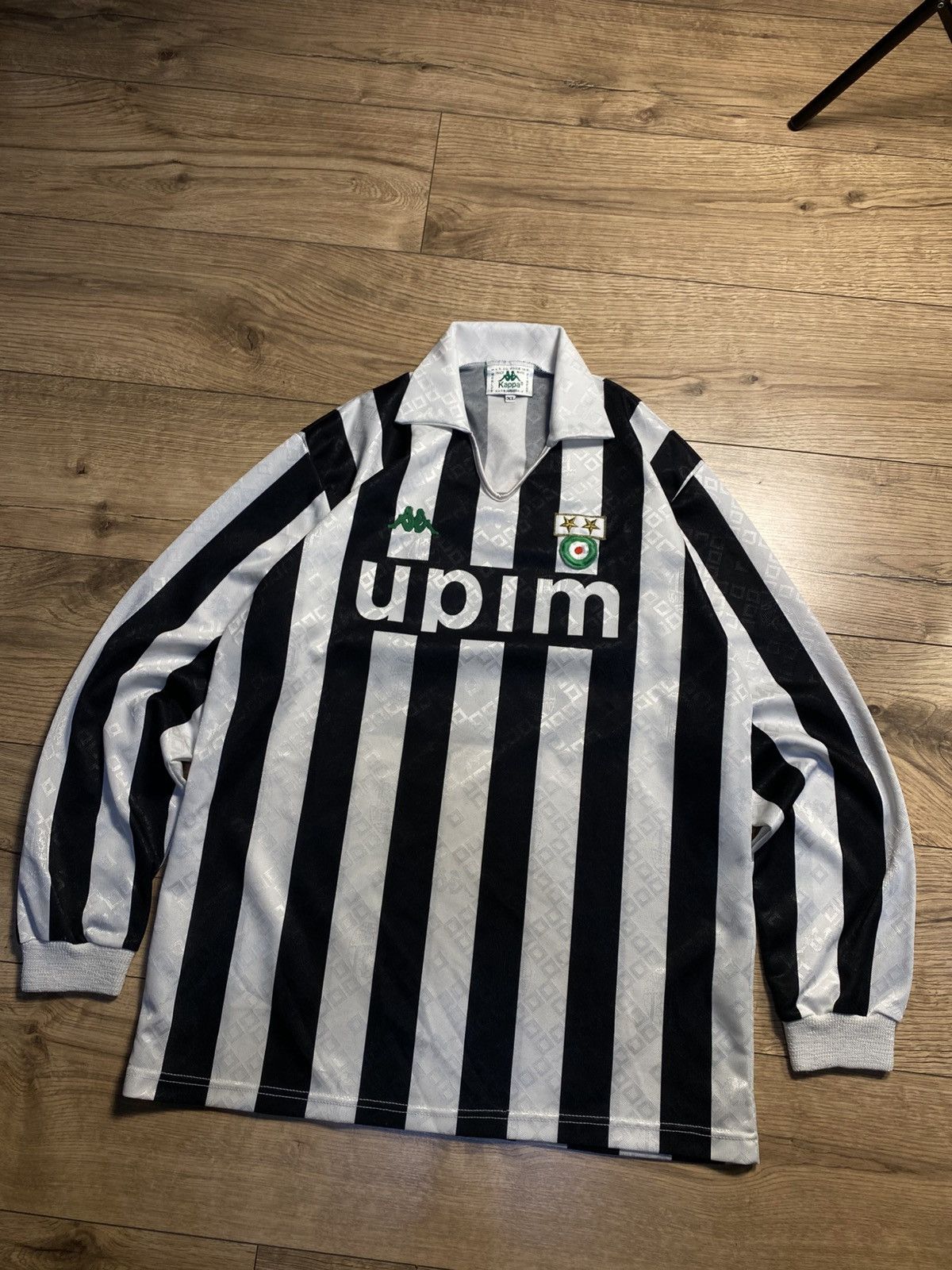 Kappa 1991/1992 Kappa Juventus Vintage Soccer Jersey Long Sleeve Size US XL / EU 56 / 4 - 1 Thumbnail