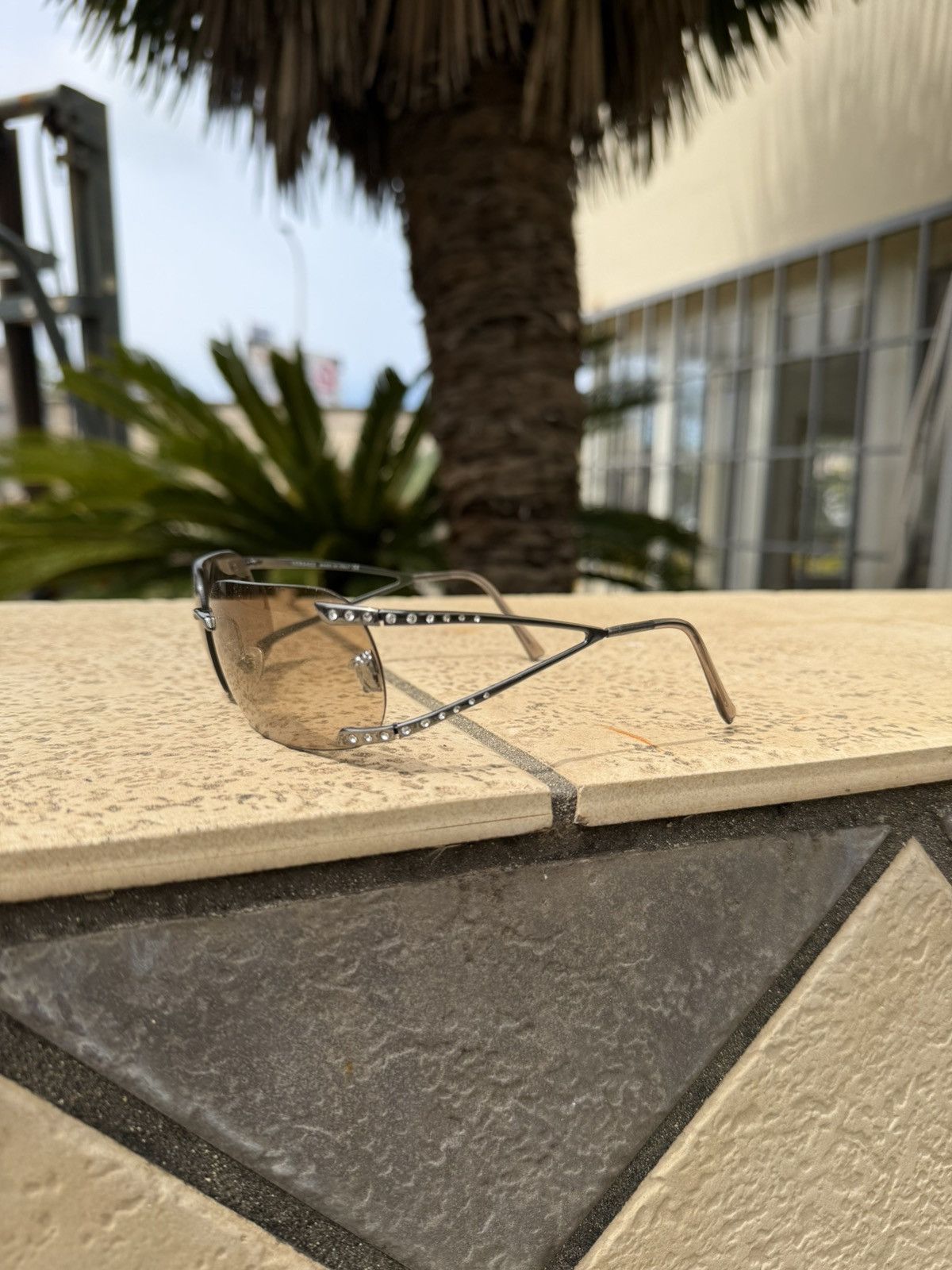 Versace Versace Sunglasses Silver mod.86 Size ONE SIZE - 3 Thumbnail