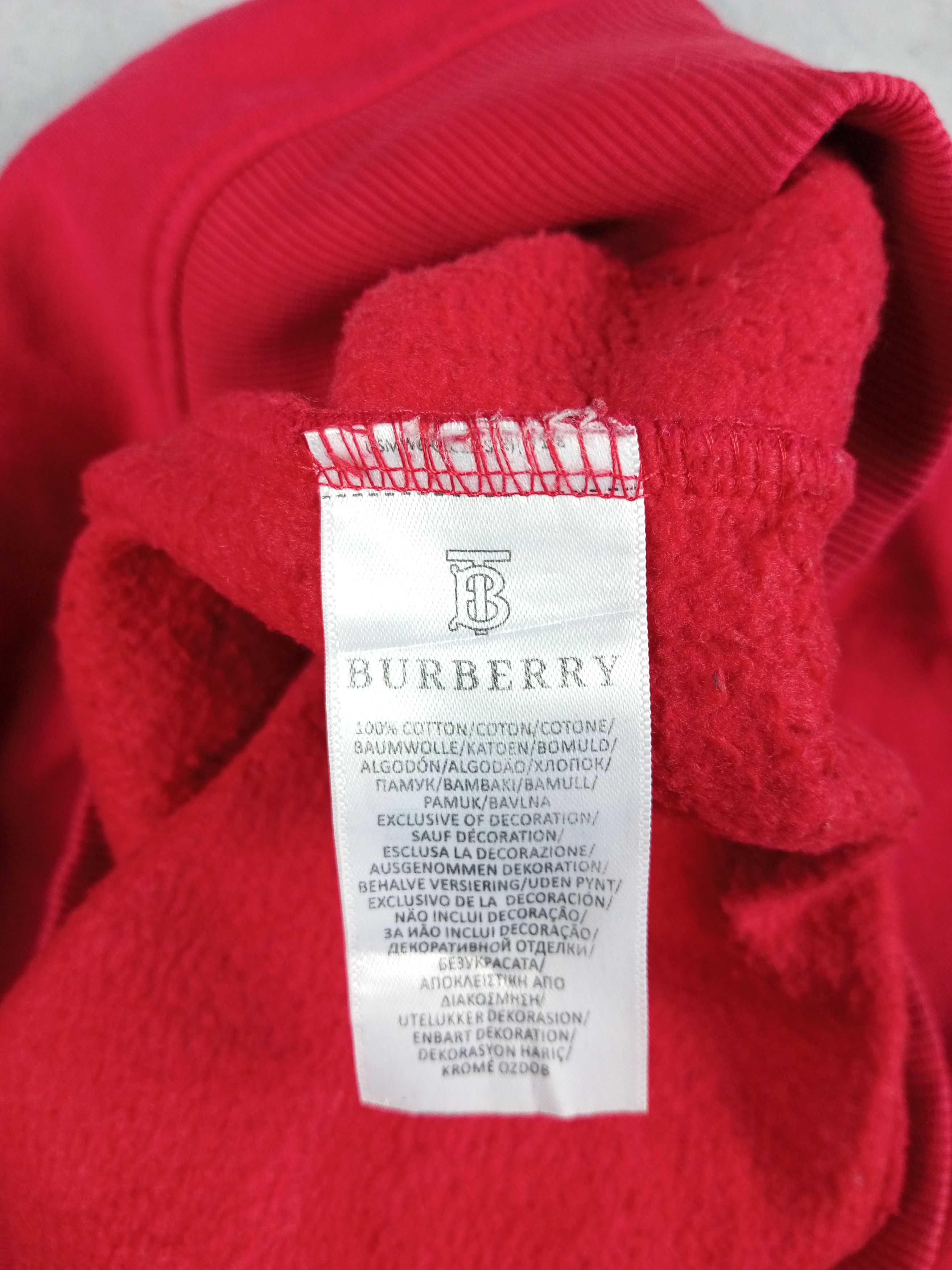 Burberry Vintage Faded Red Burberry Sweater Size US XXL / EU 58 / 5 - 10 Thumbnail