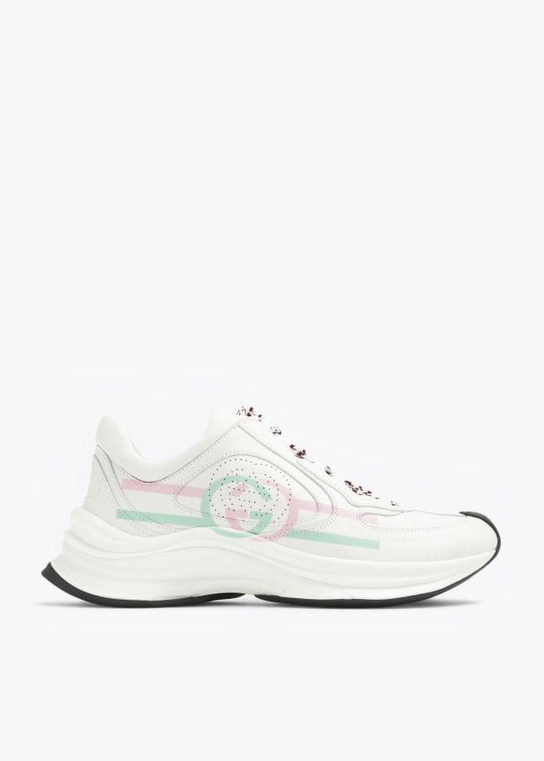 Gucci Interlocking G Run Sneakers SIZE 35.5