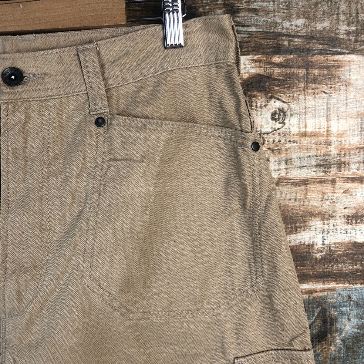 Japanese Brand DL Even River Brown Cargo Multipocket Pants #C703 Size US 30 / EU 46 - 8 Thumbnail