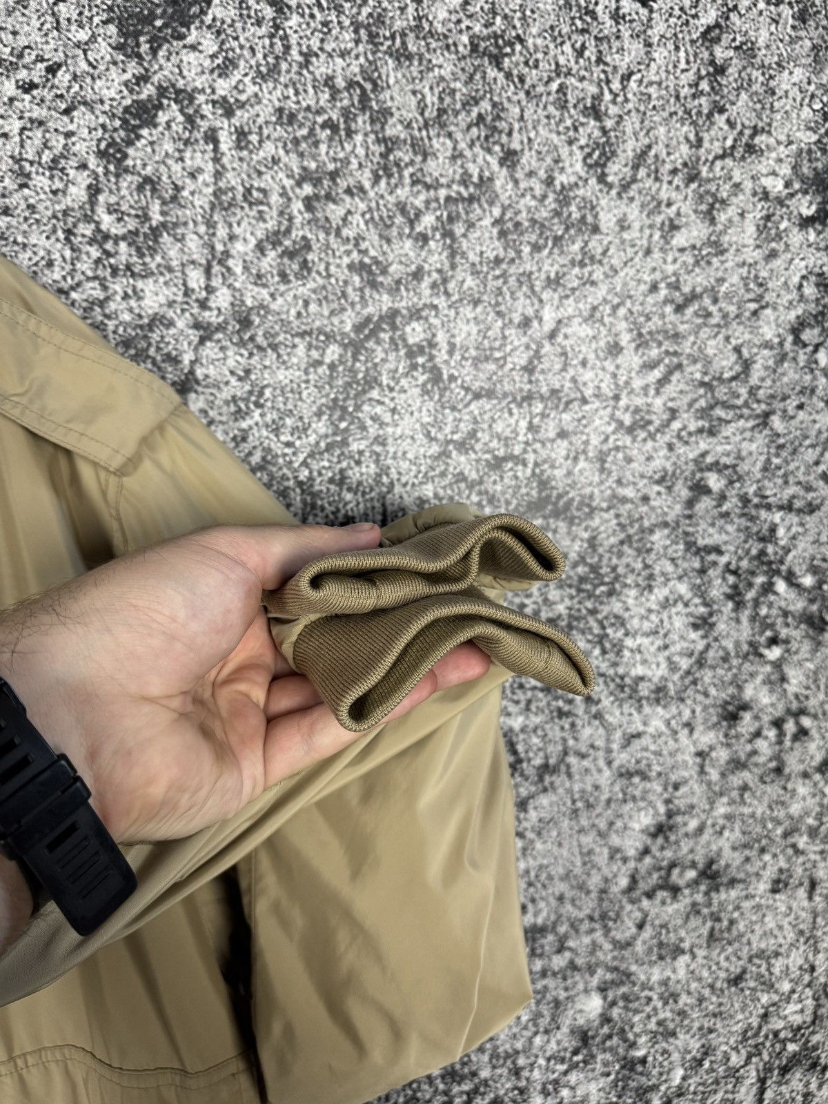 Barbour Barbour Lightweight Mettalic Flyer Beige Jacket Military XXL Size US XXL / EU 58 / 5 - 7 Thumbnail