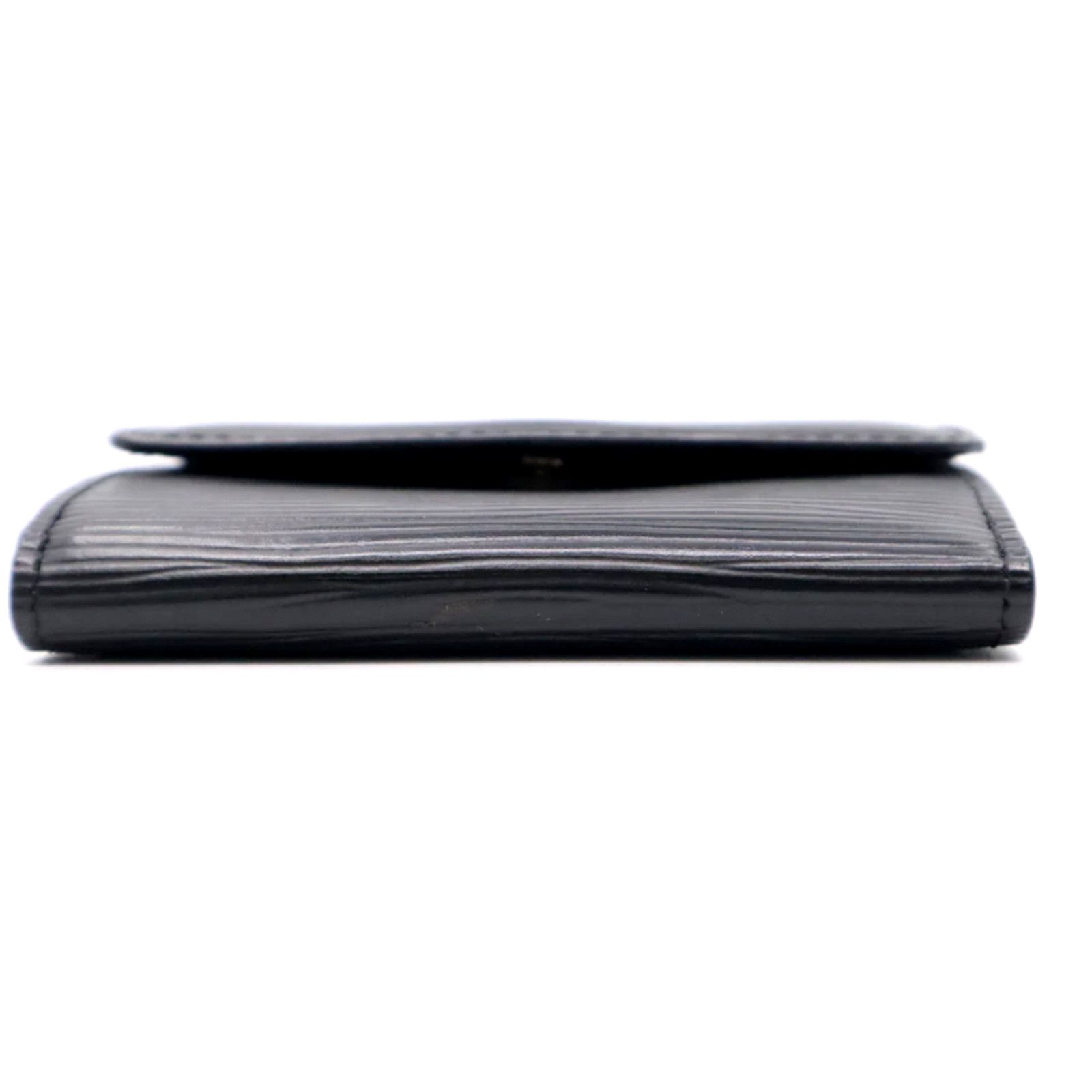 Louis Vuitton Louis Vuitton Ludlow Compact Epi Leather Coin Wallet Black Size ONE SIZE - 4 Thumbnail
