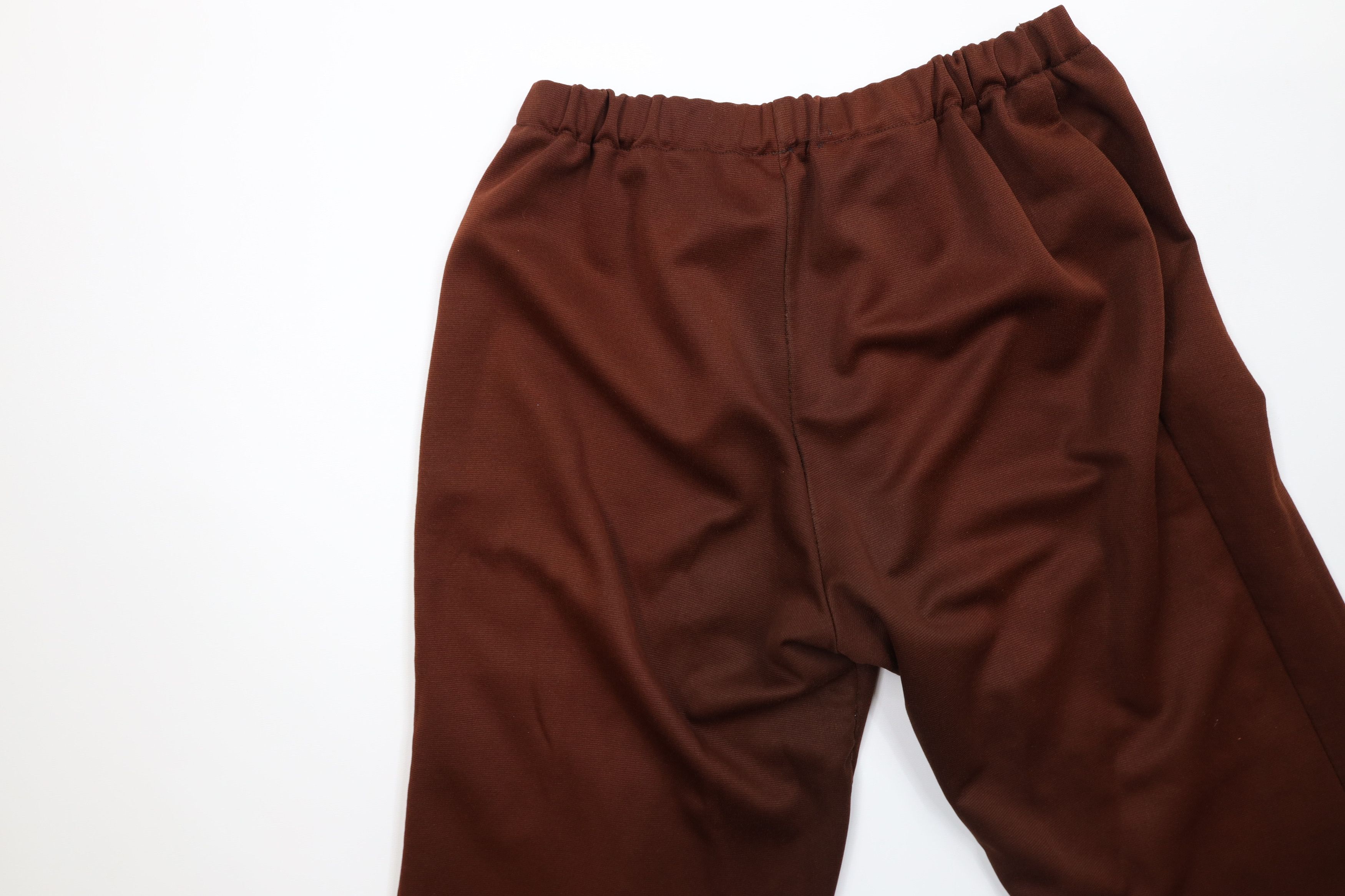 Vintage Vintage 70s Streetwear Knit Bell Bottoms Pants Brown USA Size 38" / US 16 / IT 52 - 13 Thumbnail