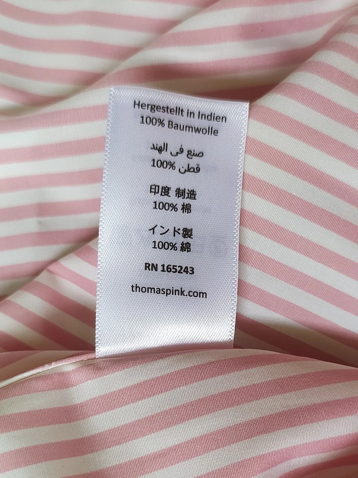 Thomas Pink Thomas Pink Formal Slim Fit Bengal House Stripe Shirt T 0012 Size US XS / EU 42 / 0 - 6 Thumbnail