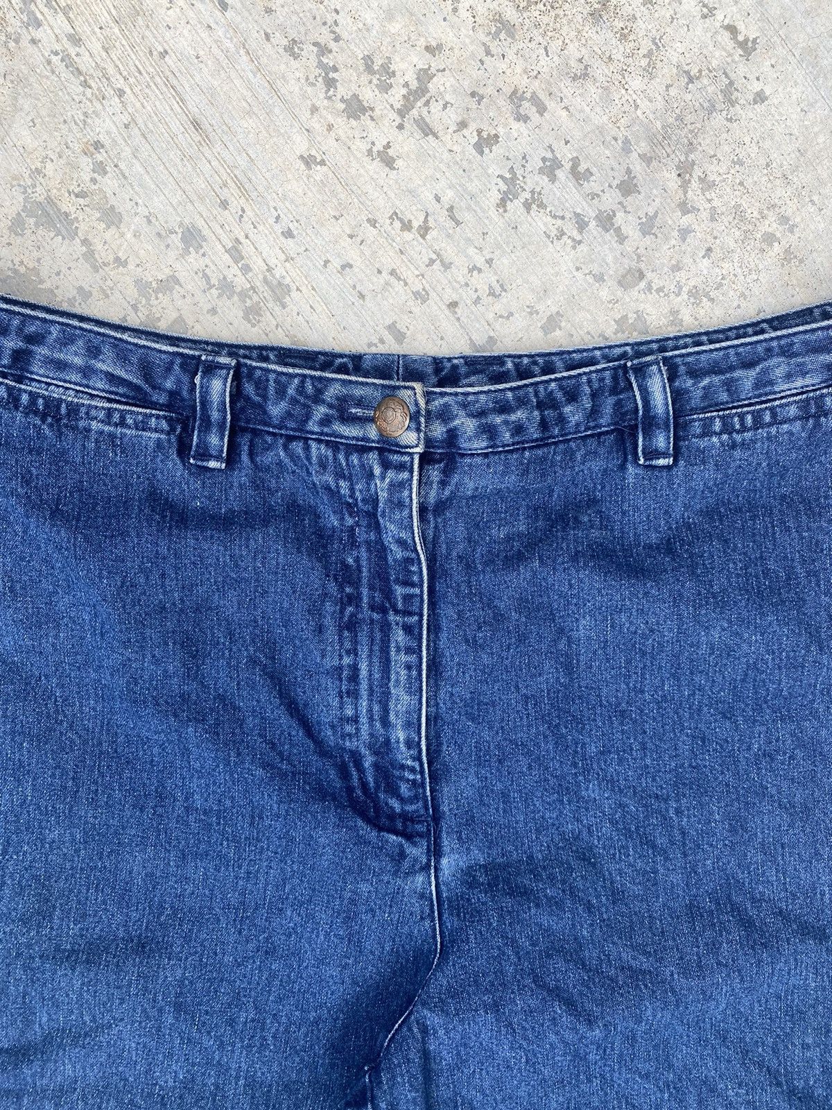 Ralph Lauren Lauren Ralph Lauren Wide Leg Denim Pants Size 29" - 3 Thumbnail