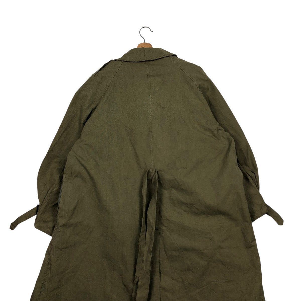 Vintage 🔥VINTAGE 1940’s LONG JACKET MILITARY US NAVY PAULMAN & FILS Size US L / EU 52-54 / 3 - 12 Thumbnail
