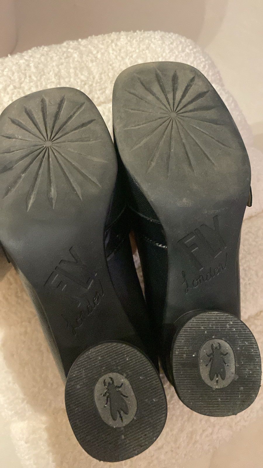 Fly London FLY London Black Shoes Size US 7 / IT 37 - 4 Thumbnail