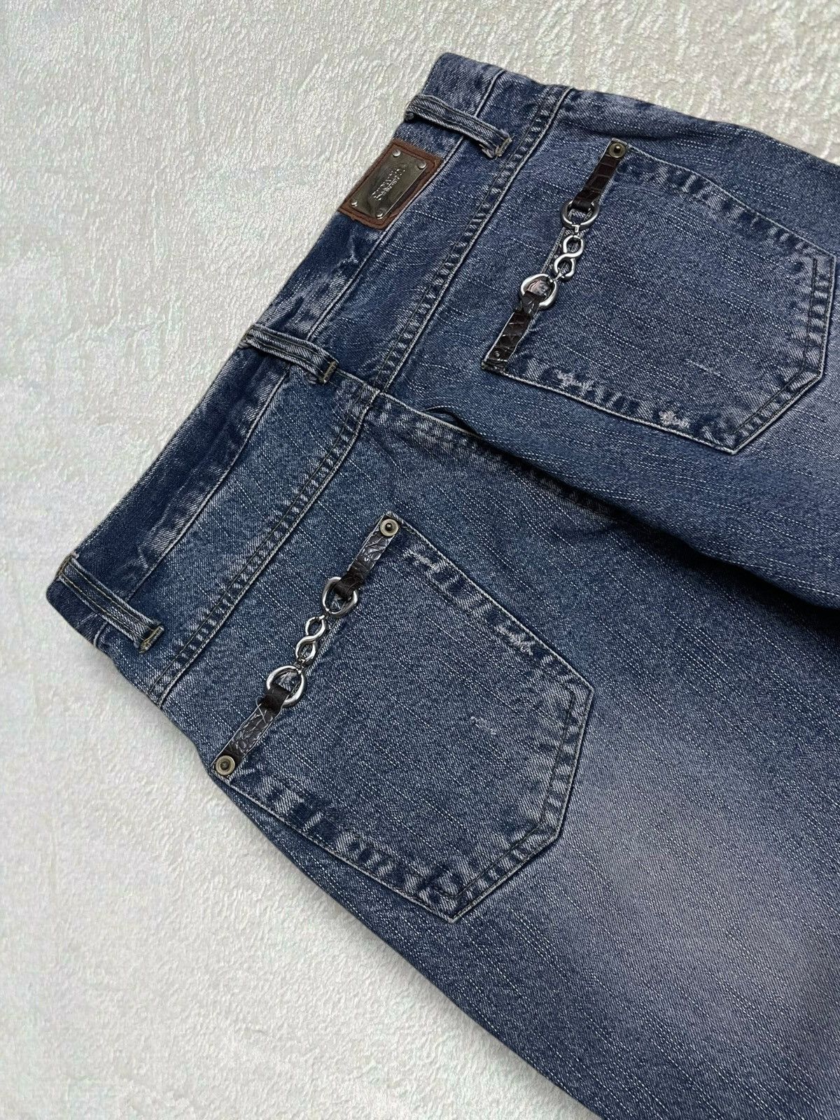 Designer × Japanese Brand × Vintage Vintage Japan Designer Growth The Attic Unique Denim Style Size US 30 / EU 46 - 11 Thumbnail