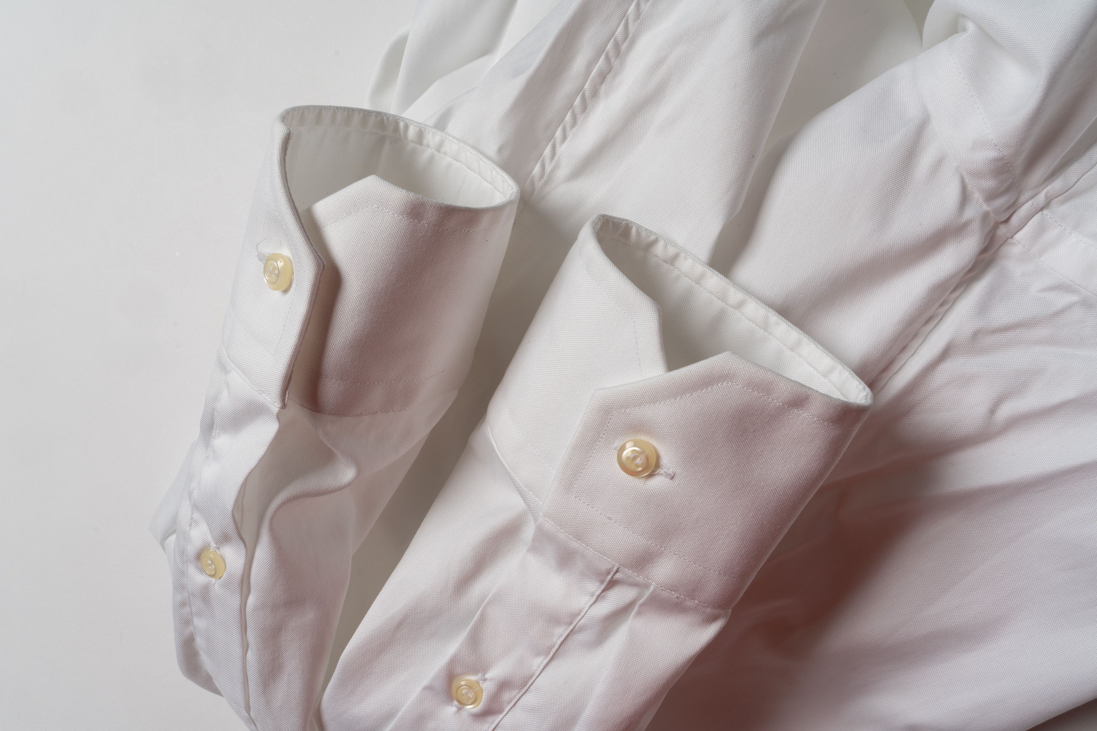 Boggi 🔵 BOGGI MILANO White Cotton Button Up shirt Size US L / EU 52-54 / 3 - 15 Thumbnail