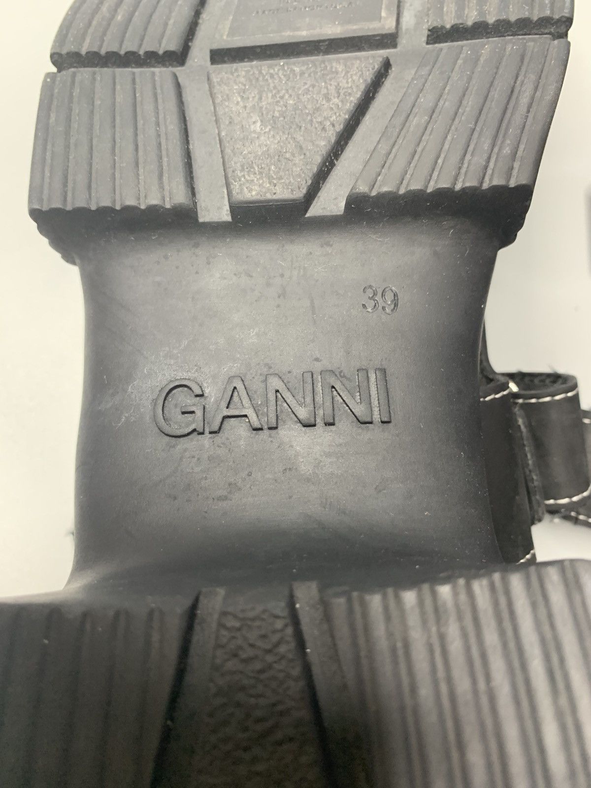 Ganni Ganni Recycled Rubber Sandals Size US 9 / IT 39 - 8 Thumbnail