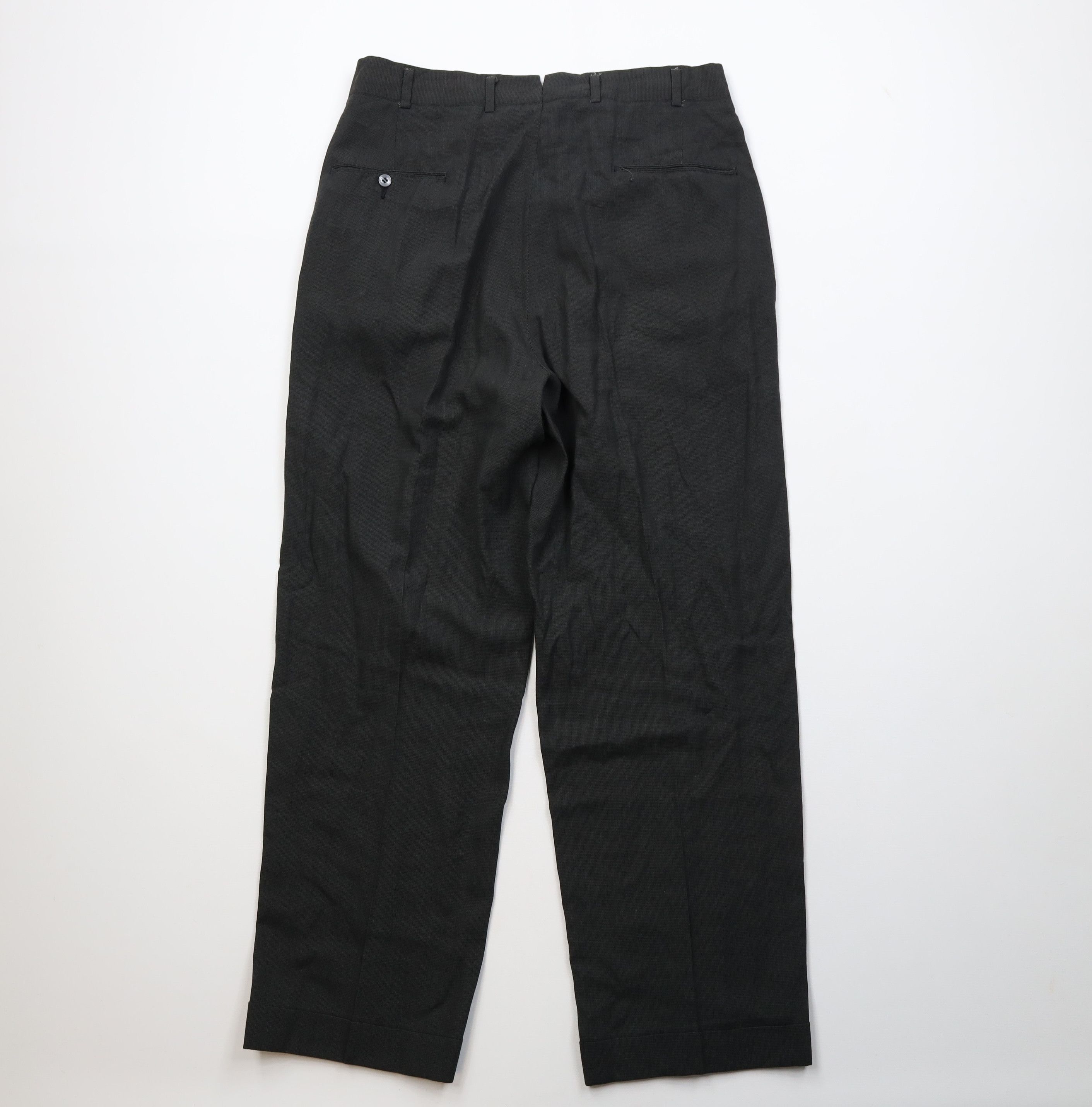 Vintage Vintage 50s Rockabilly Lightweight Wool Knit Chino Pants USA Size US 34 / EU 50 - 10 Thumbnail