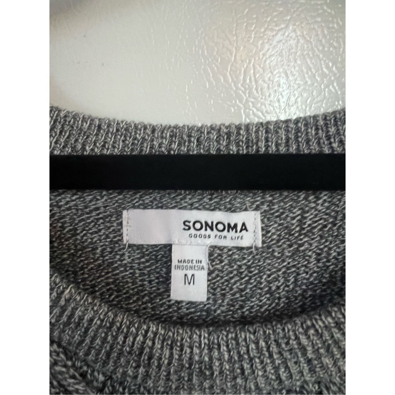 Sonoma Sonoma Grey Pullover Sweater Woman’s Size Medium Size M / US 6-8 / IT 42-44 - 3 Thumbnail