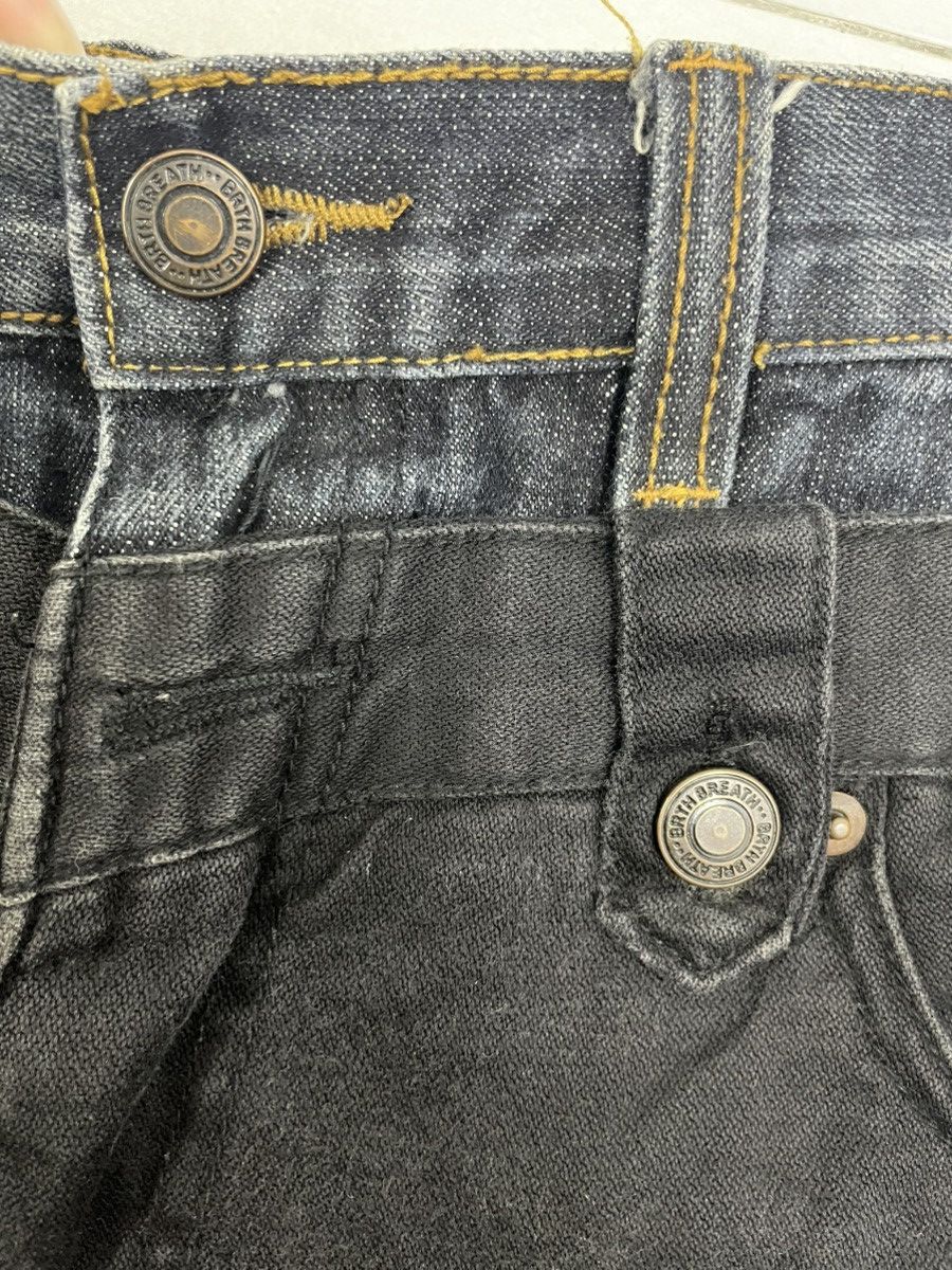 PPFM Brth Breath Japan Double Waist Bush Jeans Size US 32 / EU 48 - 9 Thumbnail